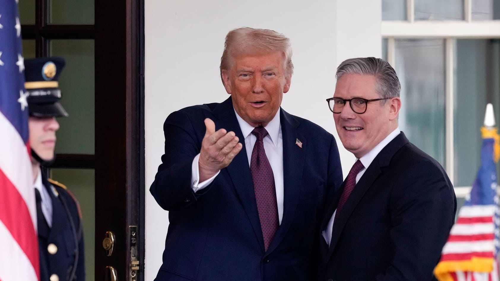 Britischer Premierminister Starmer in den USA
