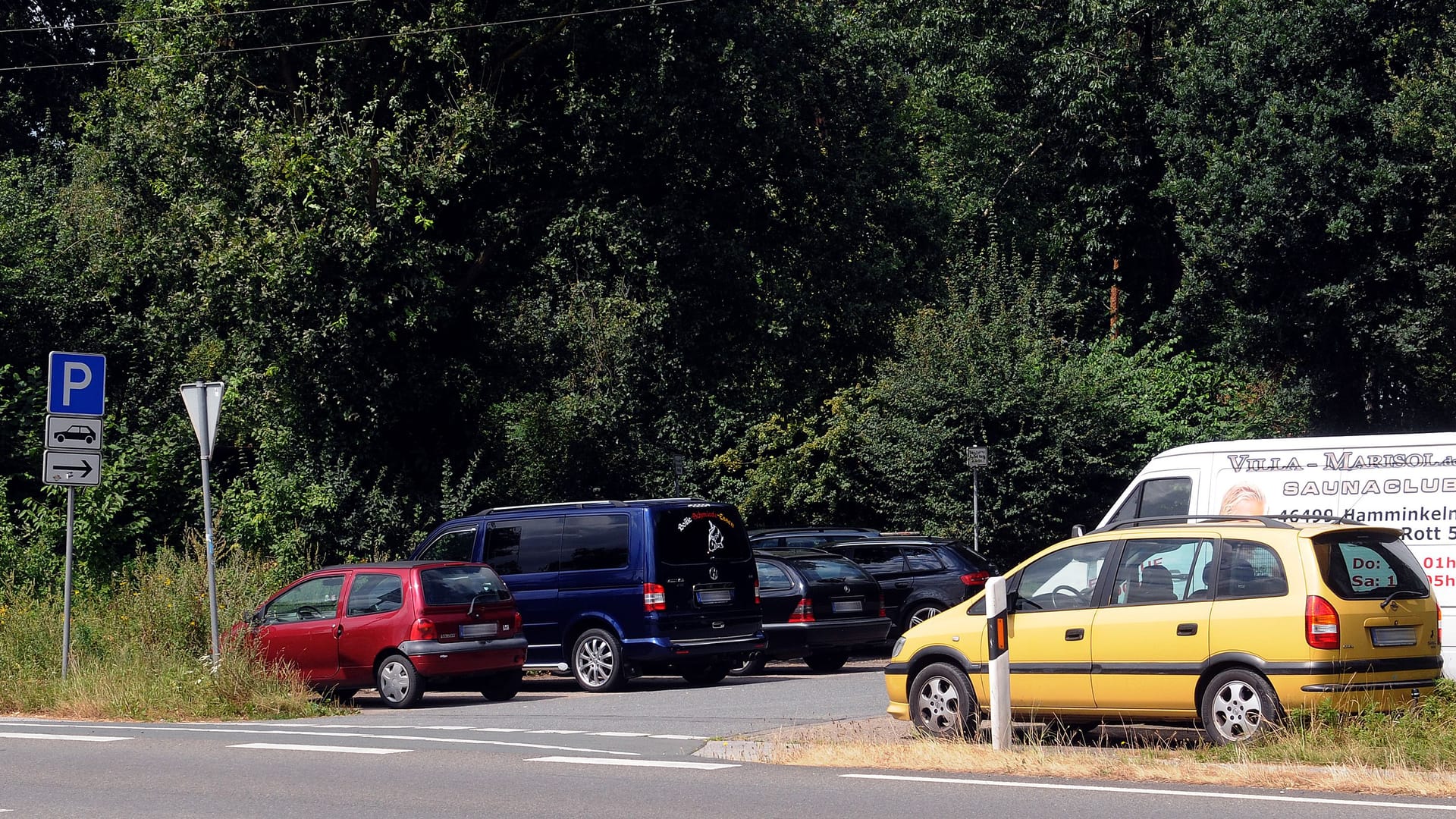 Pendlerparkplatz (Symbolbild): Der Mann verschwand mit einem Fahrrad.