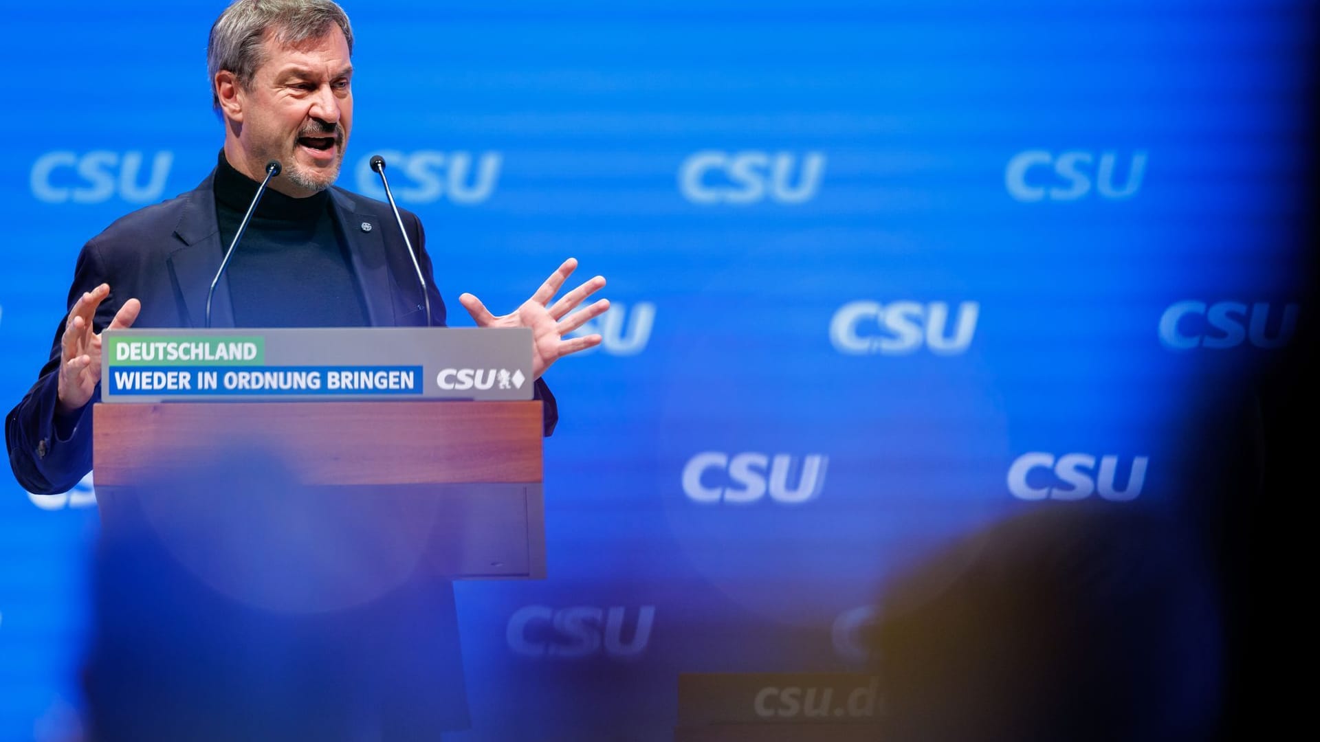 Kleiner CSU-Parteitag