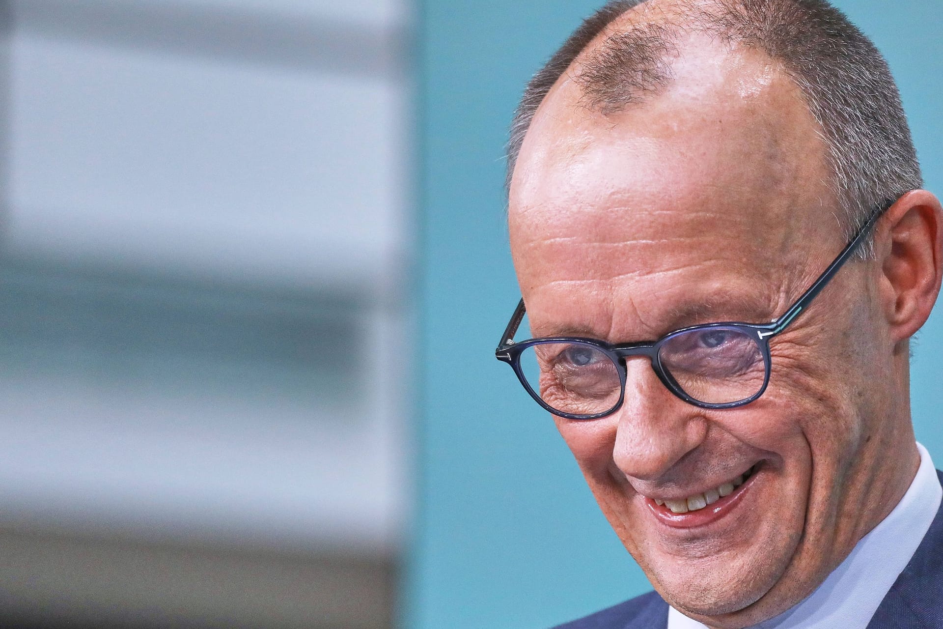 Friedrich Merz: Freudige Stimmung beim Bald-Kanzler.