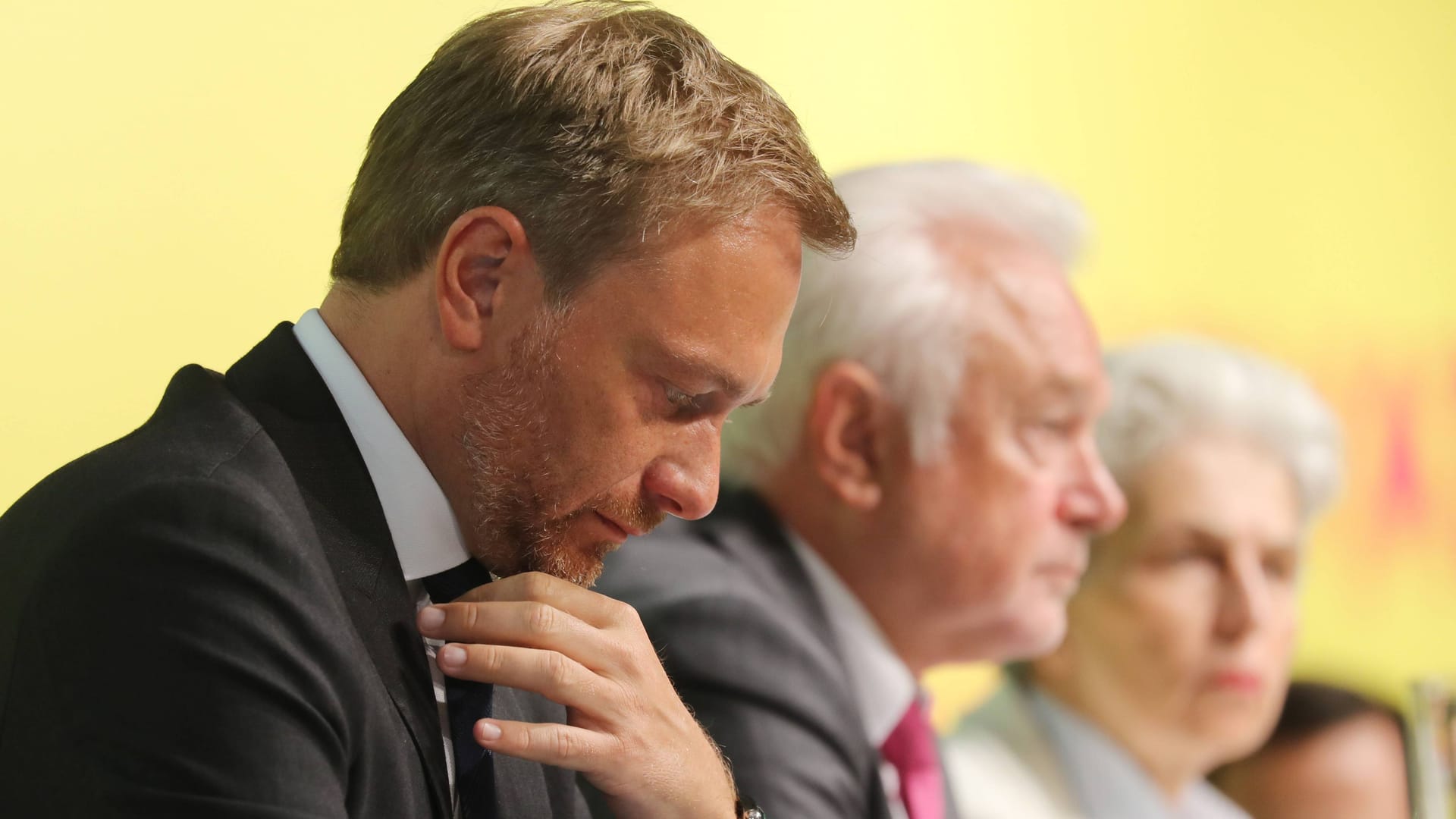 Christian Lindner, Wolfgang Kubicki und Marie-Agnes Strack-Zimmermann: Nach Lindners Rücktritt haben sich beide interessiert geäußert.