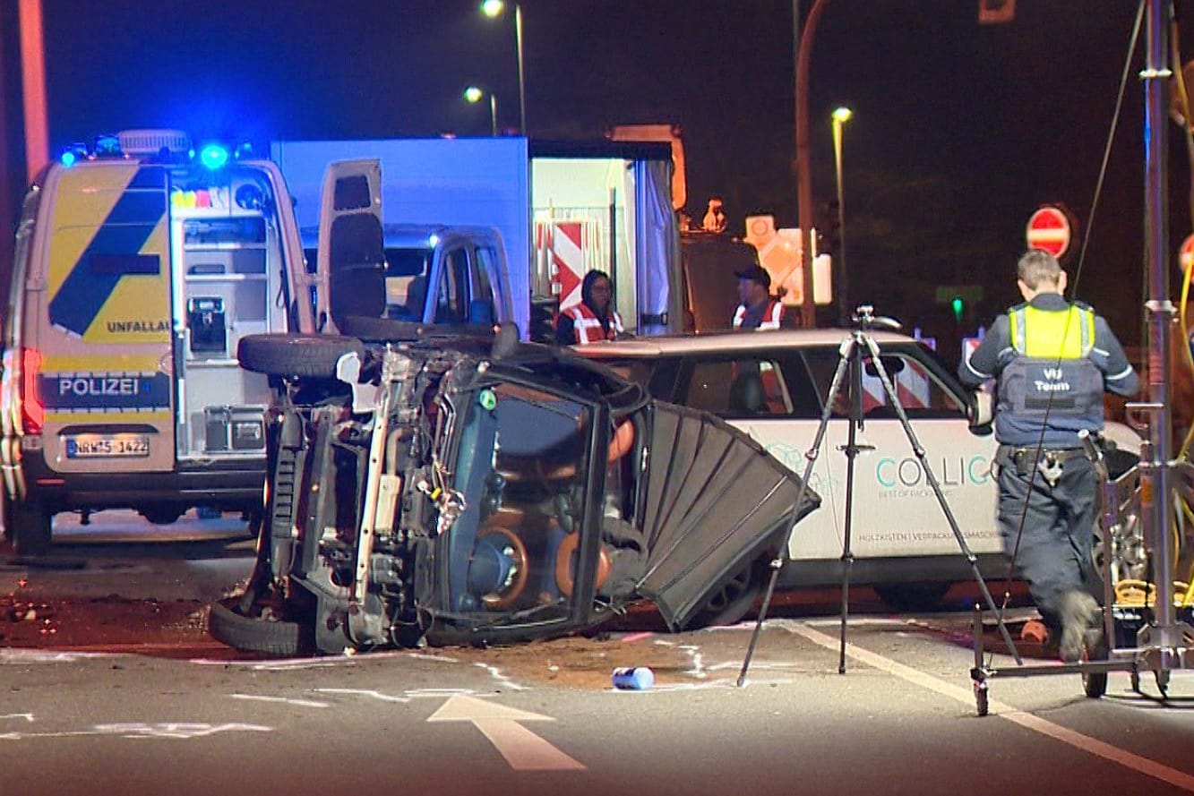 In Oberhausen hat es am Sonntagabend einen schweren Unfall gegeben.