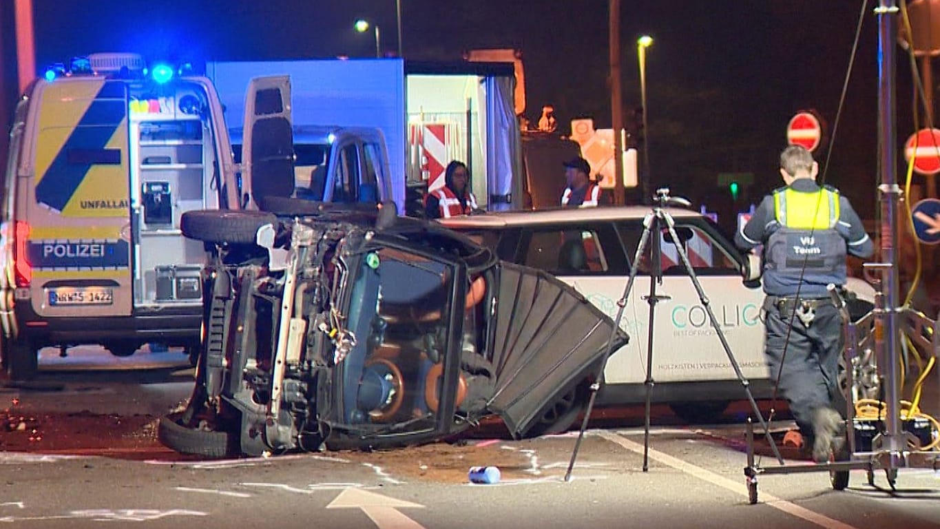 In Oberhausen hat es am Sonntagabend einen schweren Unfall gegeben.