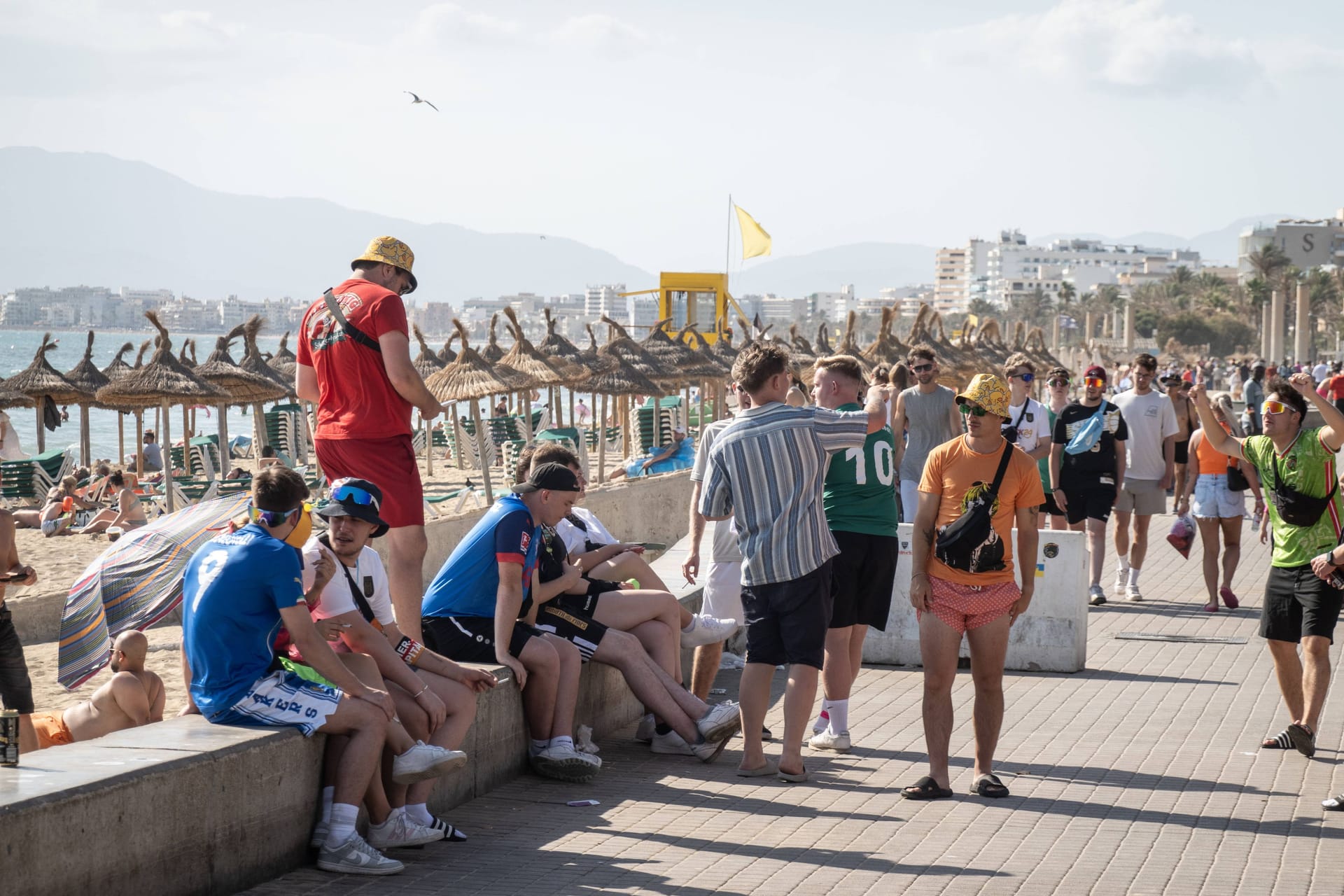 Die Promenade am Strand in Playa de Palma: Der offizielle Name könnte sich bald ändern.