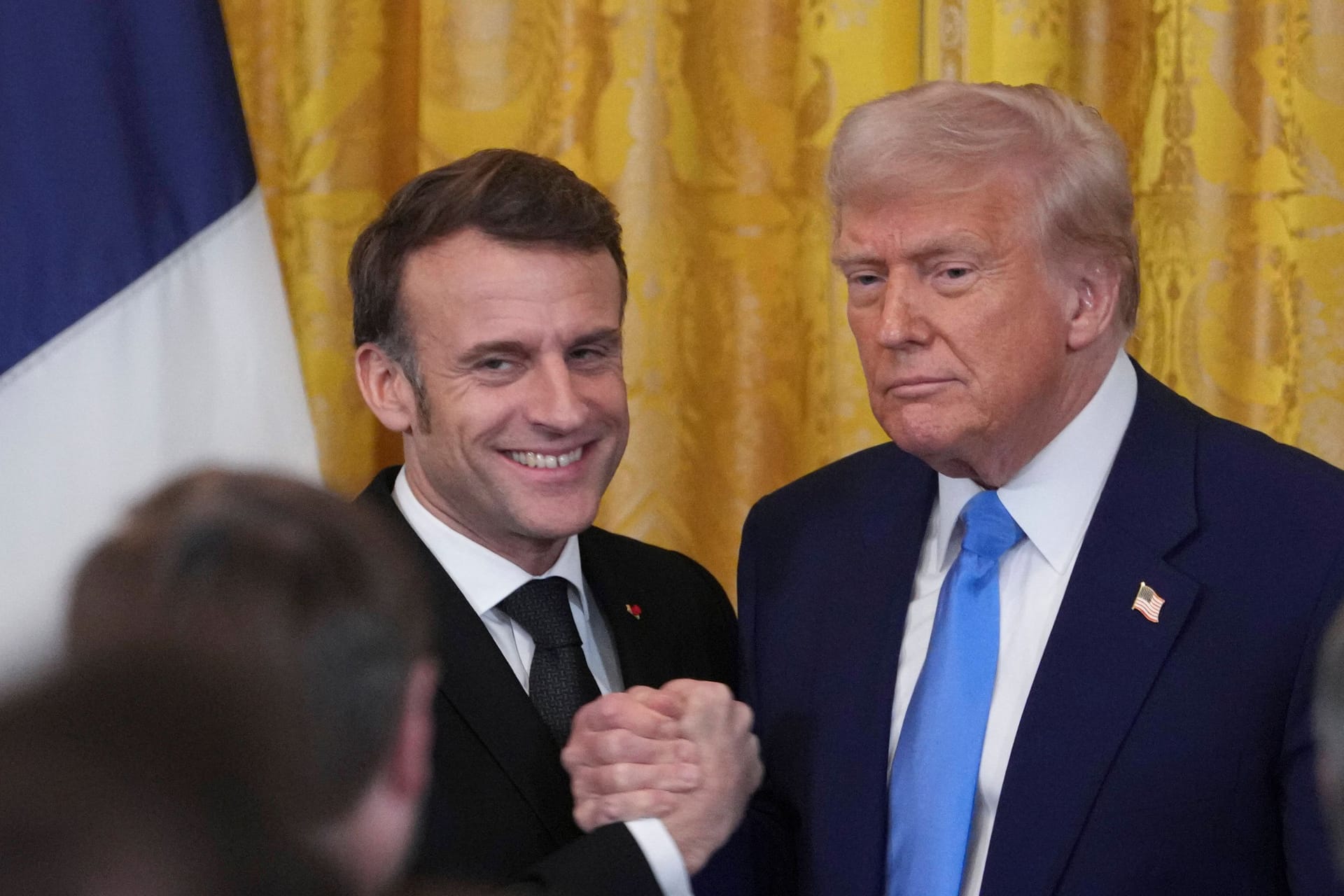 Macron und Trump im Weißen Haus: Spielen sie eine Männerfreundschaft?