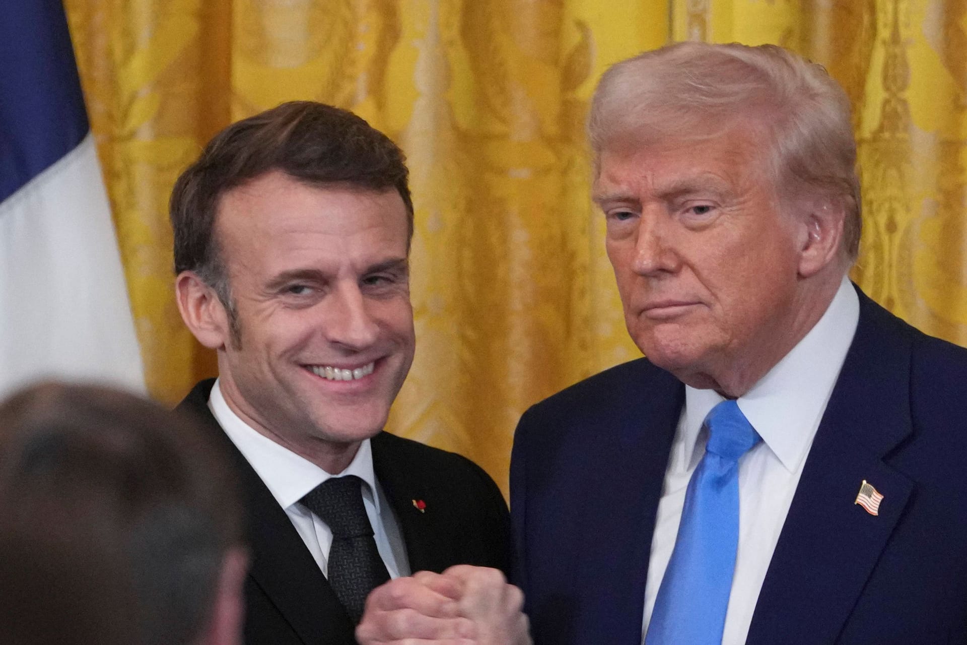 Macron und Trump im Weißen Haus: Spielen sie eine Männerfreundschaft?