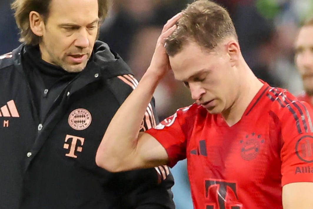 Joshua Kimmich: Er musste gegen Frankfurt verletzt ausgewechselt werden.