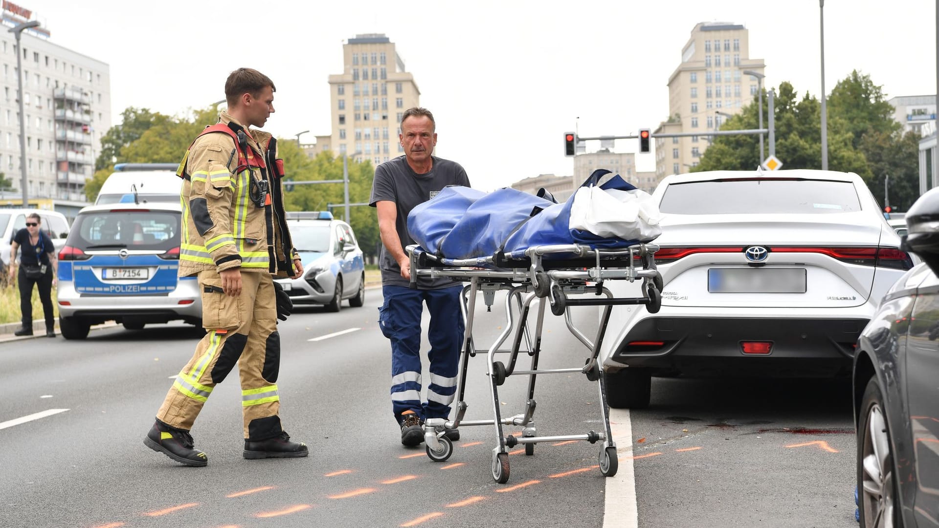 Tödlicher Verkehrsunfall in Berlin-Mitte