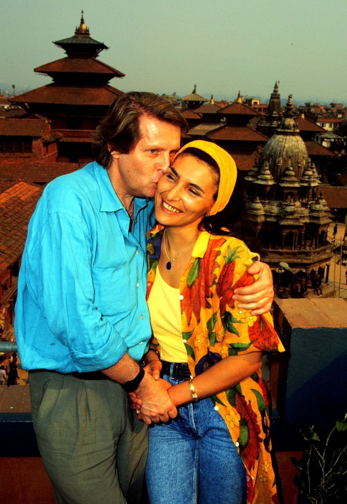 Sigmar Solbach und Nassira Cheraiet 1996 bei ihrer Nepal-Reise.