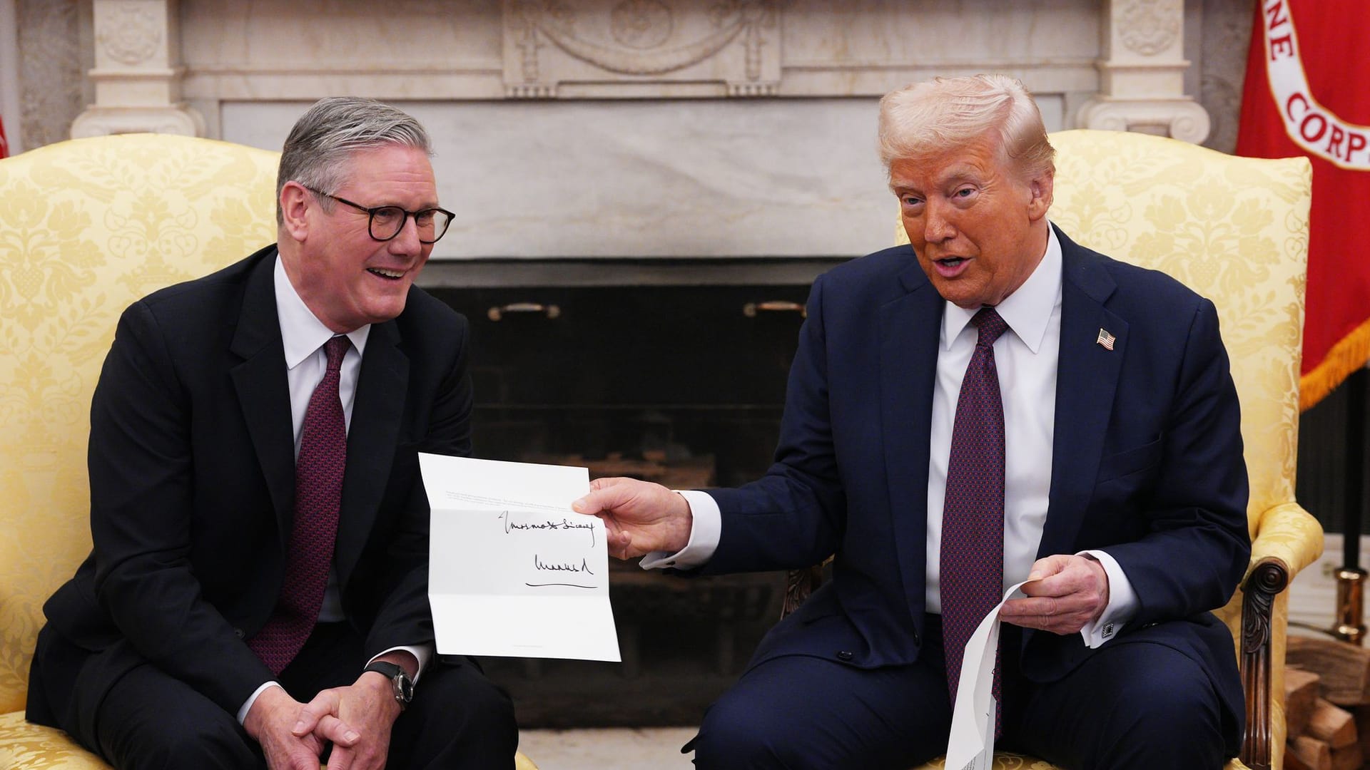 Britischer Premierminister Starmer in den USA