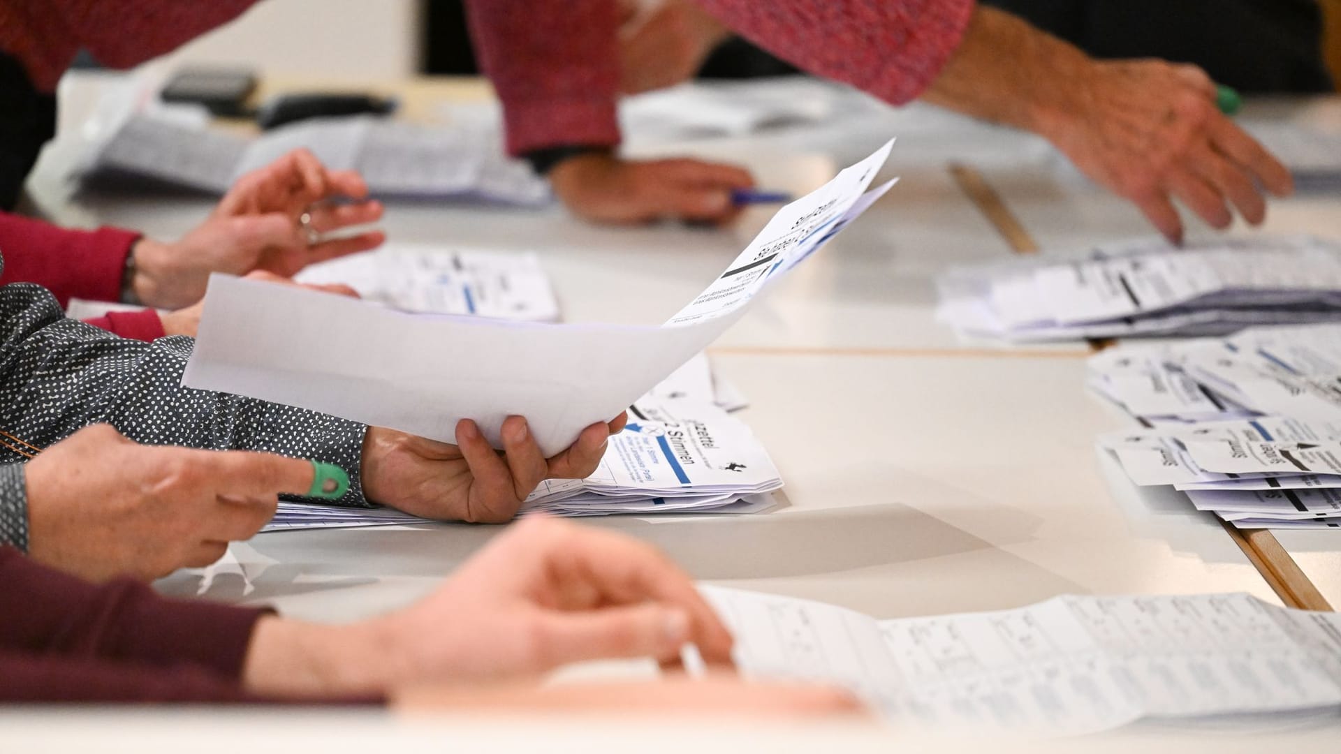 Bundestagswahl - Auszählung Briefwahl