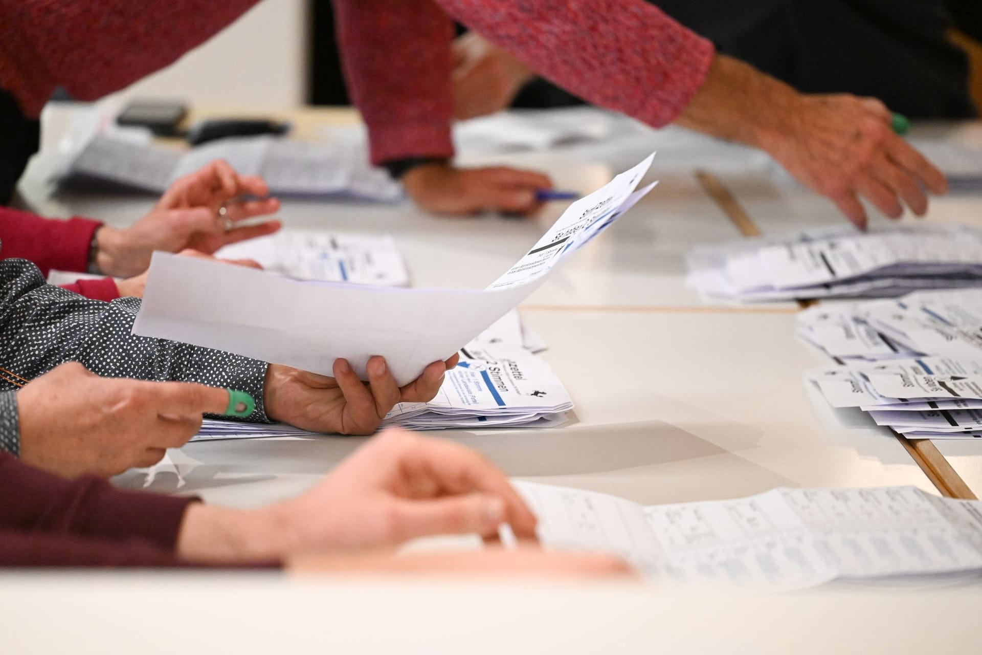 Bundestagswahl - Auszählung Briefwahl