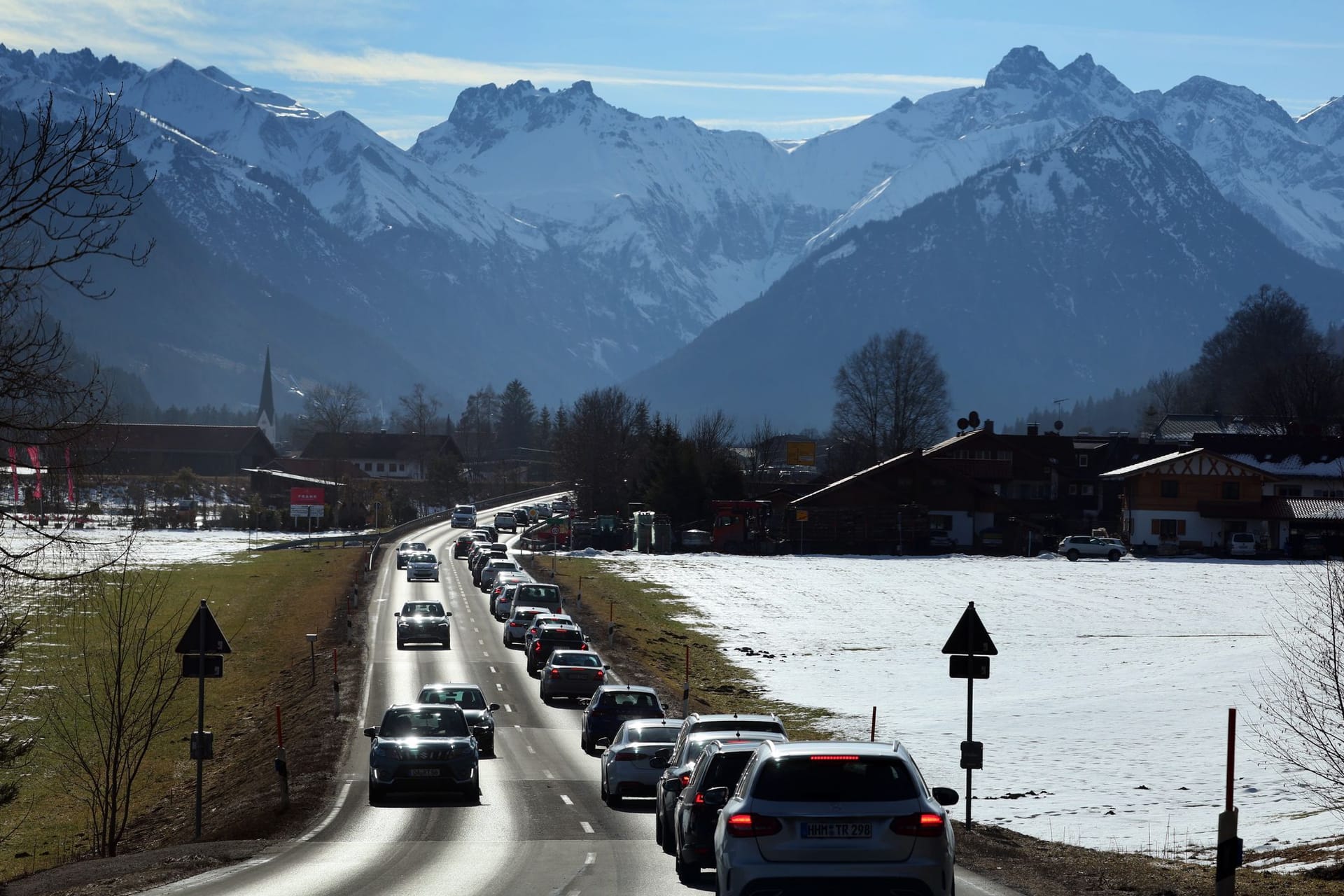 Stau in Bayern