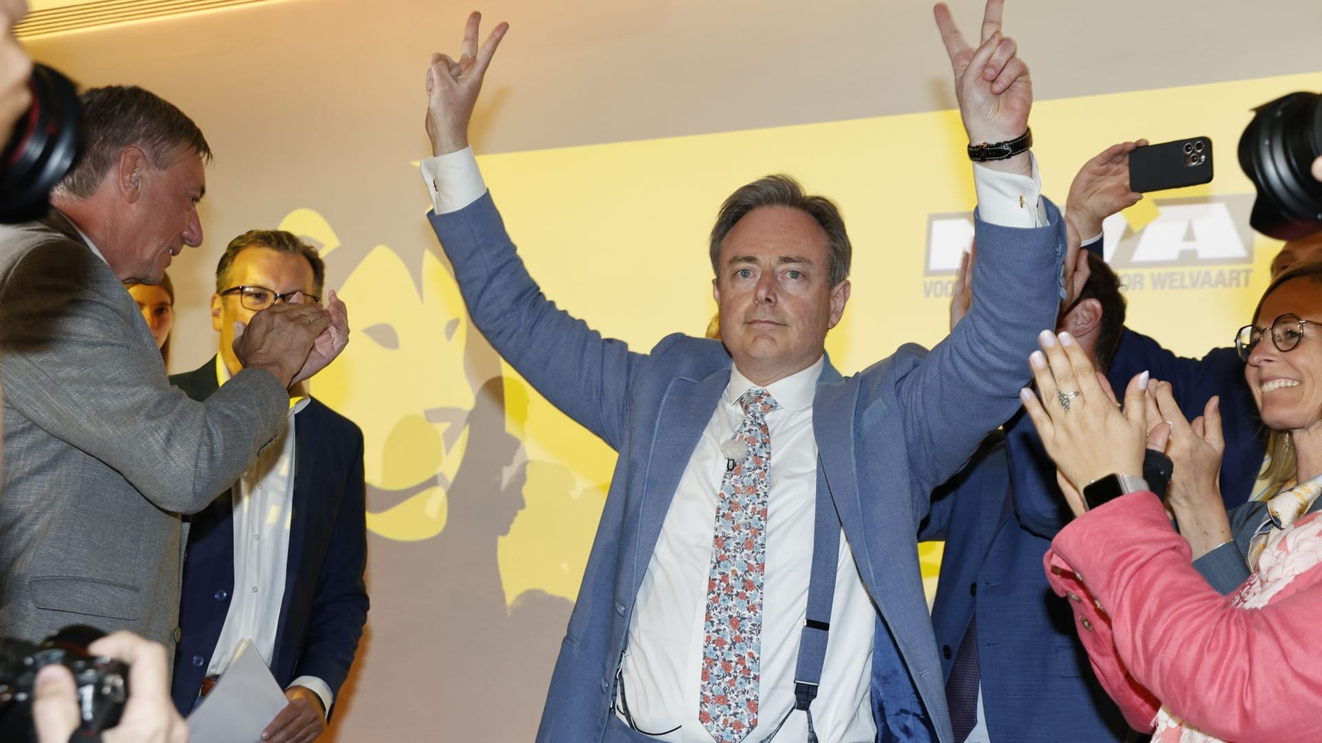 Bart De Wever, Vorsitzender der Partei N-VA