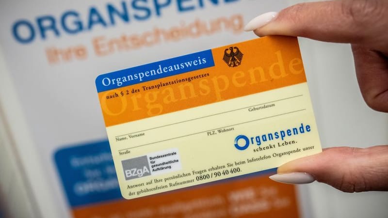 Organspendeausweis