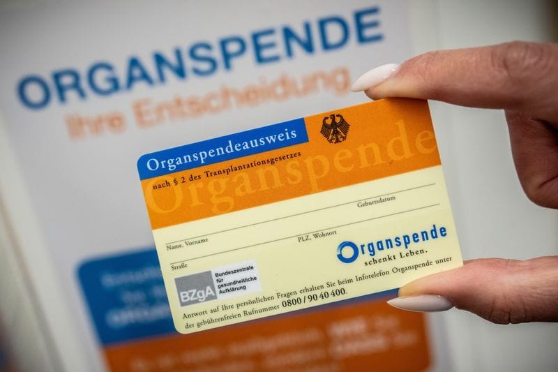 Organspendeausweis