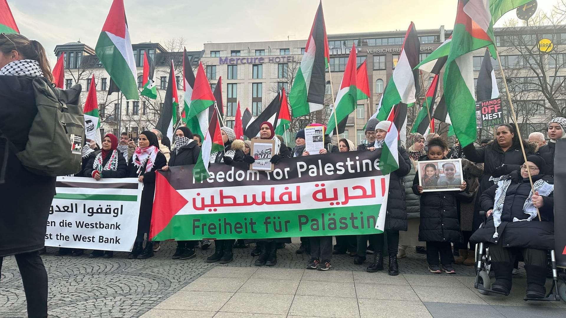 Propalästinensische Demonstration in Berlin