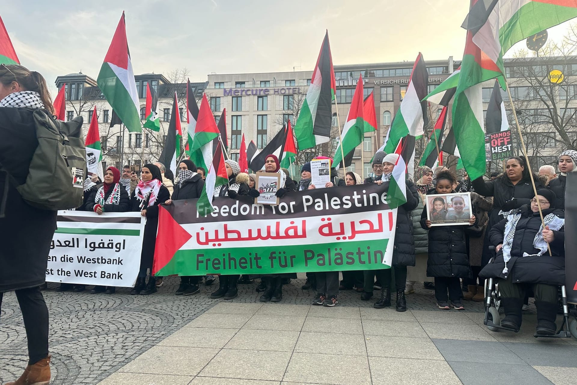 Propalästinensische Demonstration in Berlin