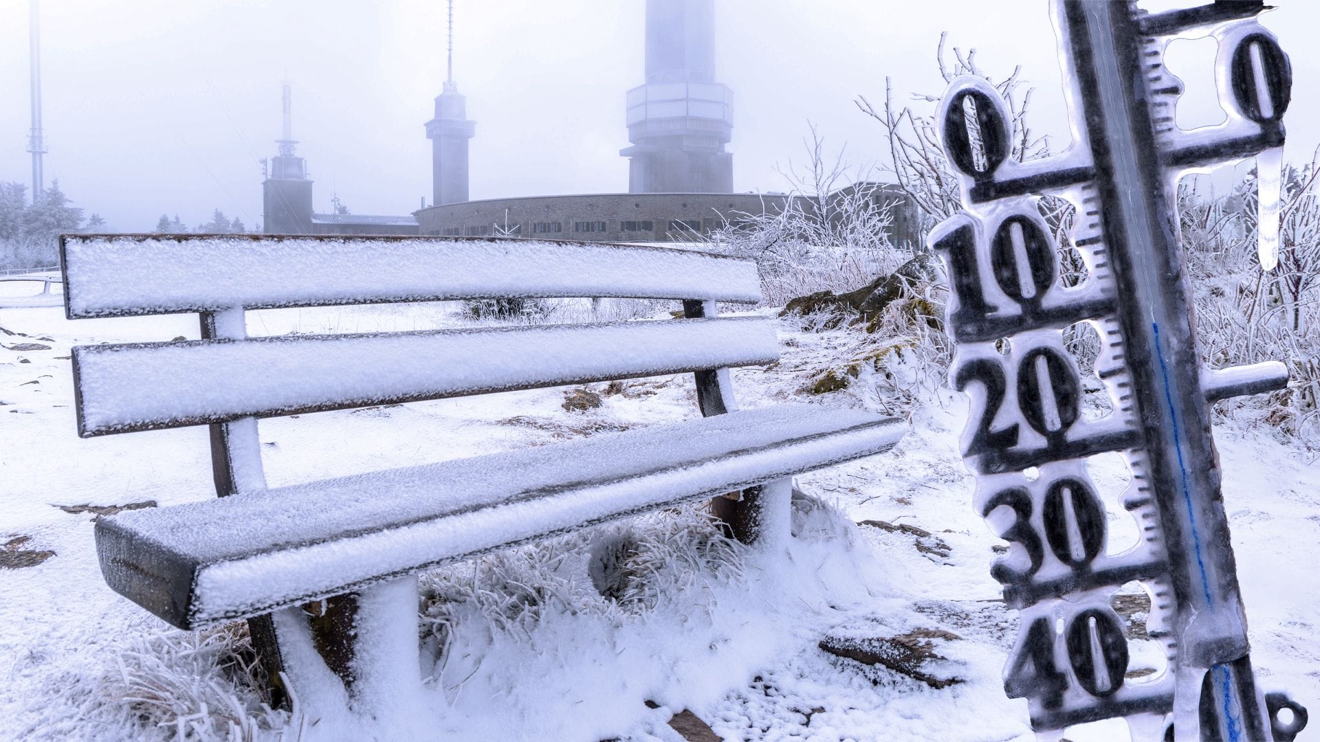 Im Süden und Osten Deutschlands ist Schnee möglich.