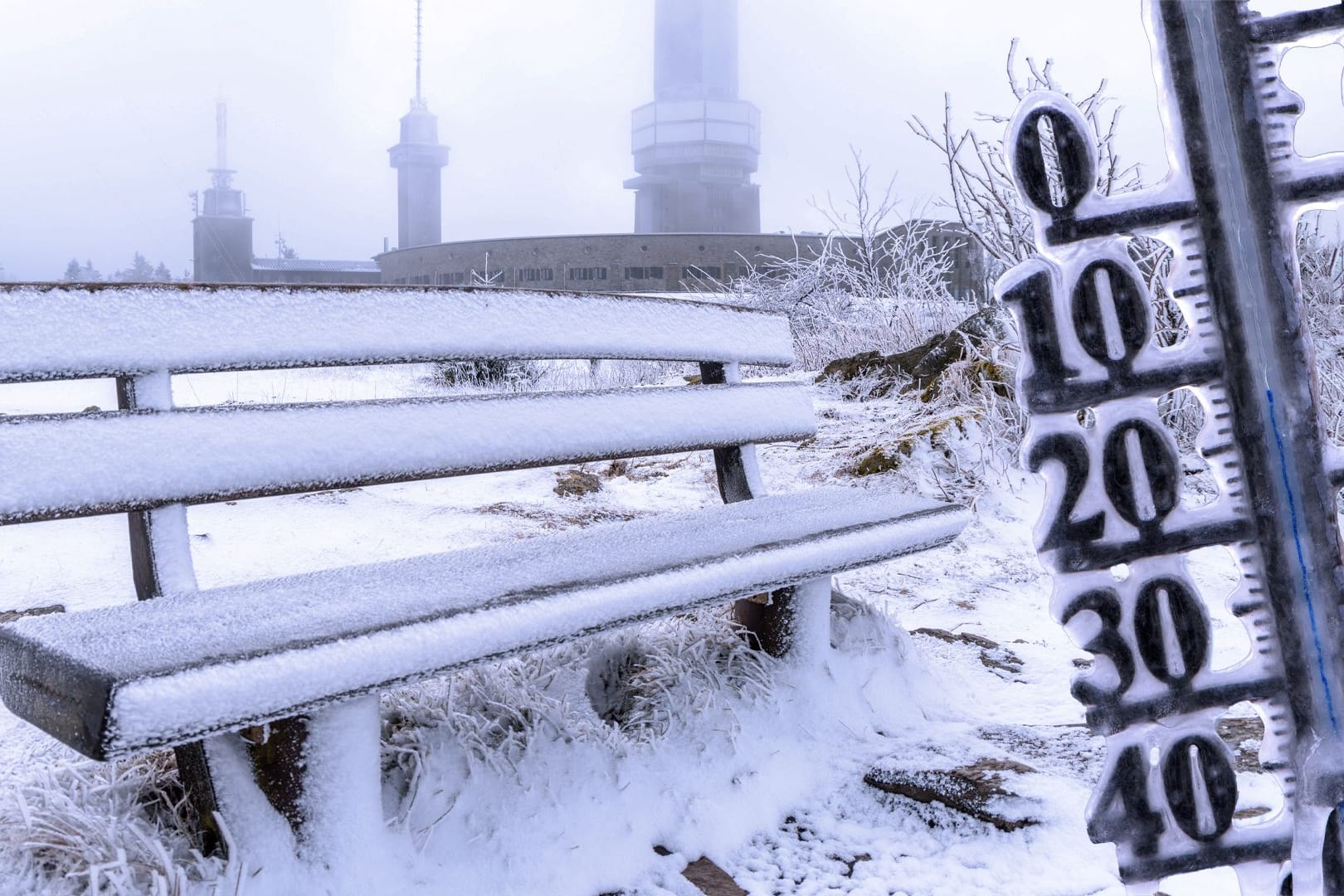 Im Süden und Osten Deutschlands ist Schnee möglich.