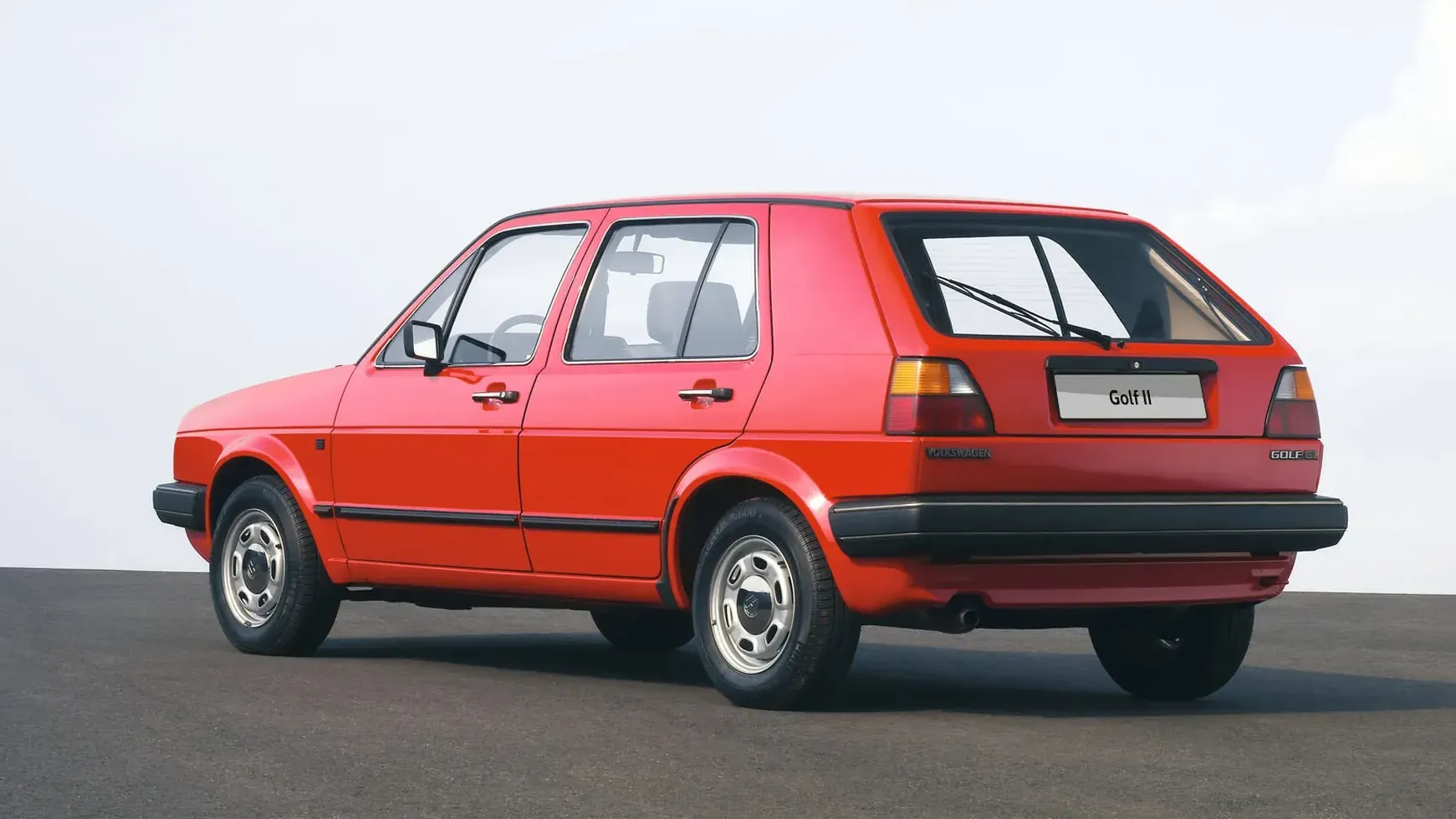 VW Golf II: Die markante Rückansicht des Klassikers, der heute als begehrter Youngtimer mit steigendem Sammlerwert gilt.