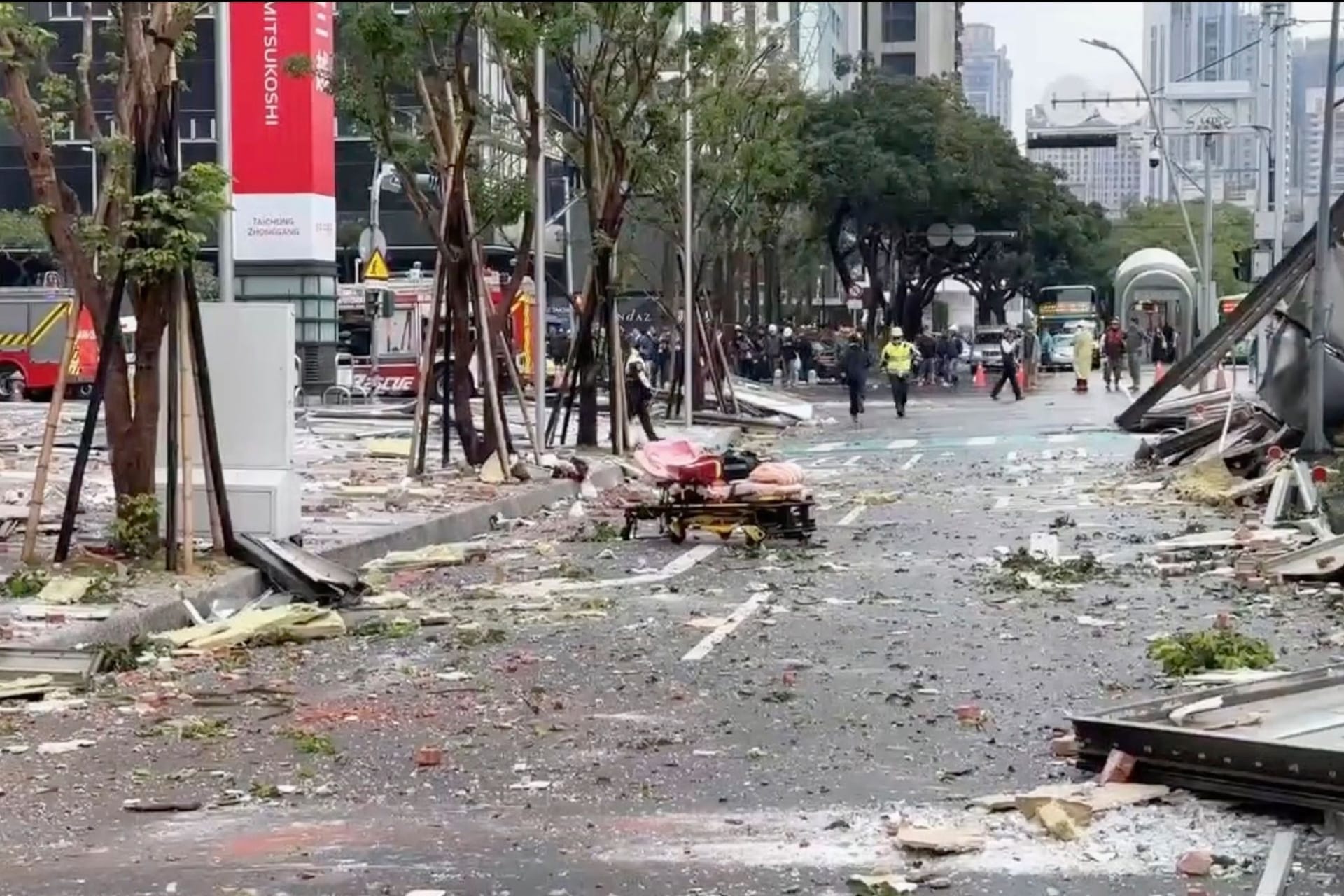 Explosion in Taiwan