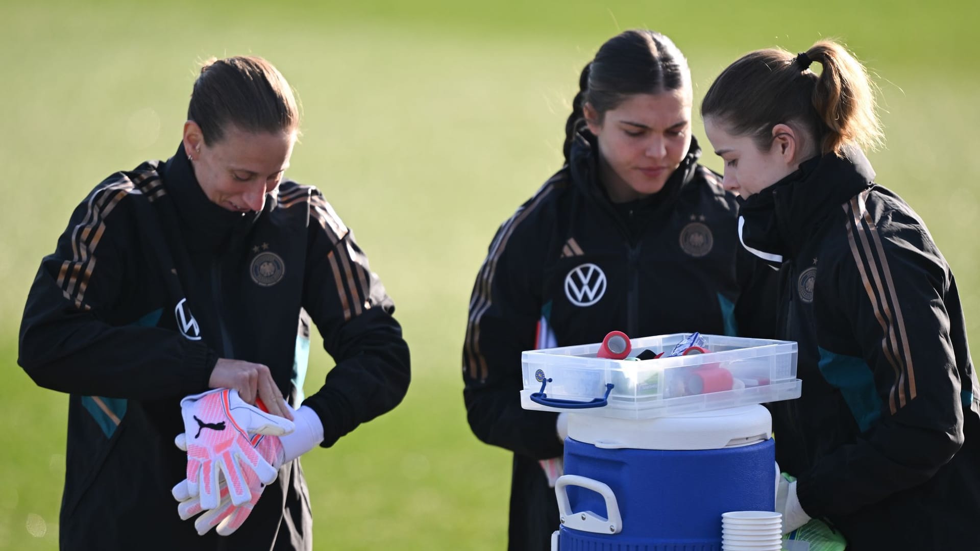 Training Frauen-Nationalmannschaft in Frankfurt am Main