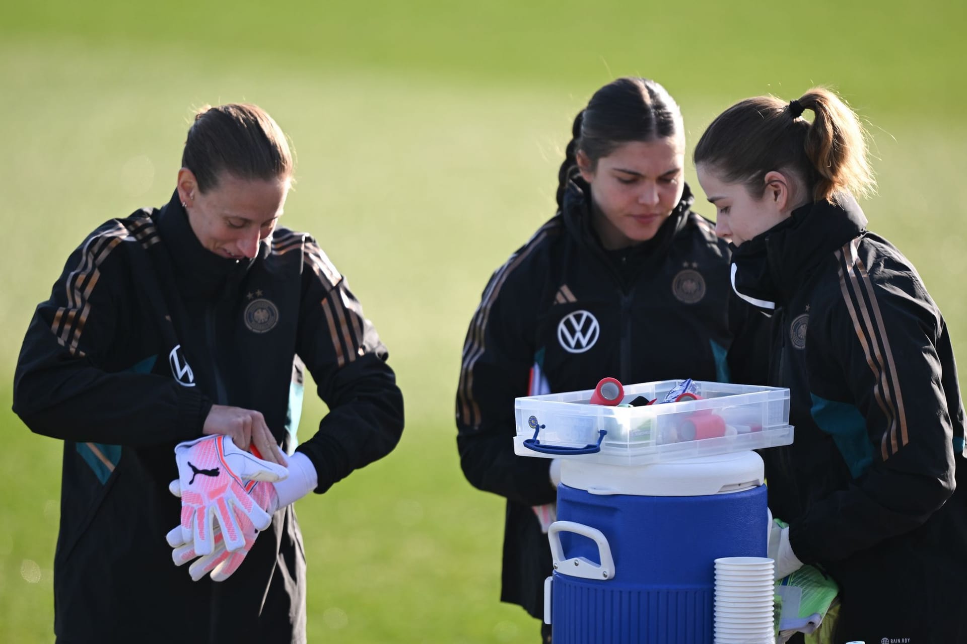 Training Frauen-Nationalmannschaft in Frankfurt am Main