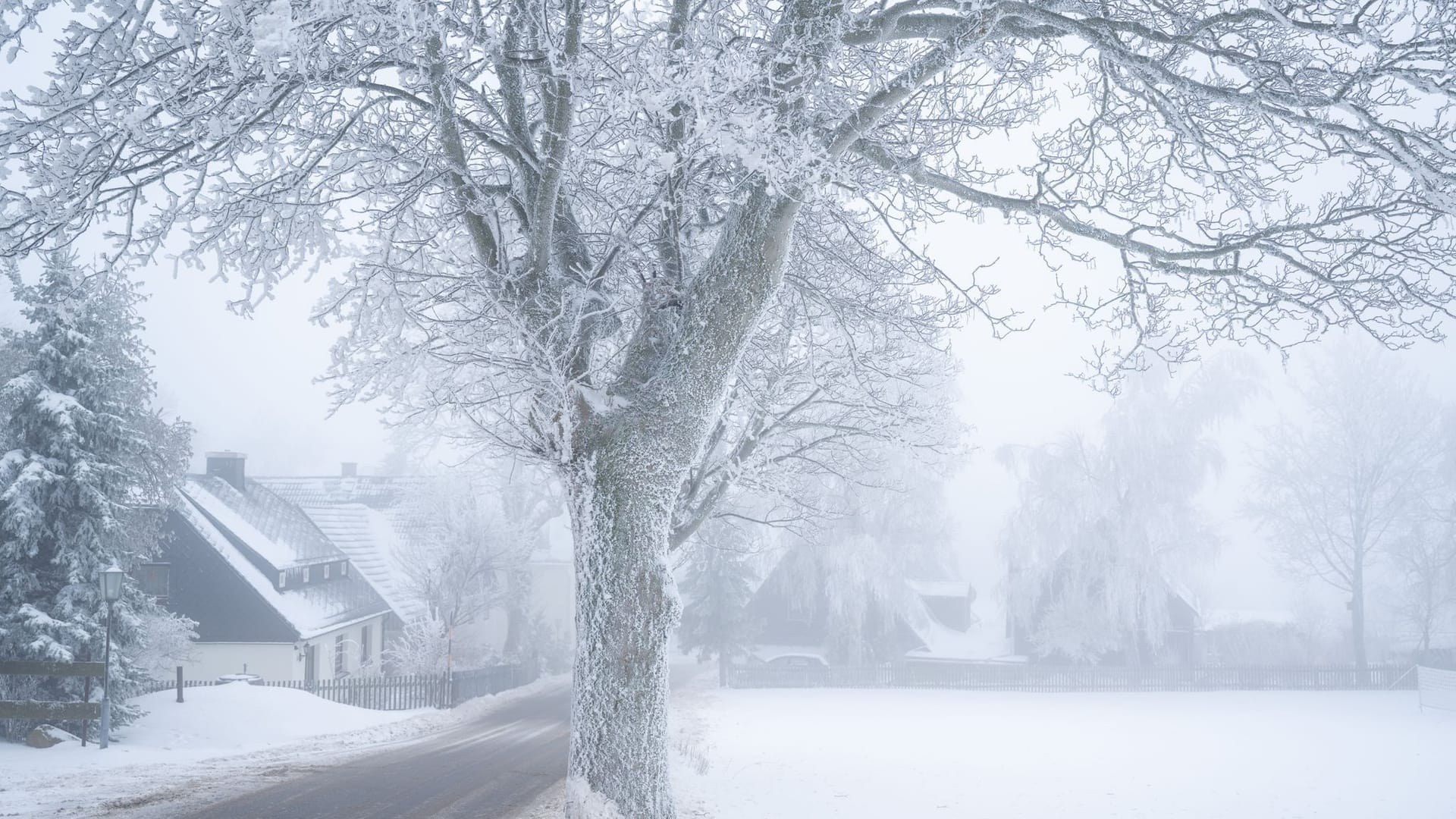 Winter im Erzgebirge