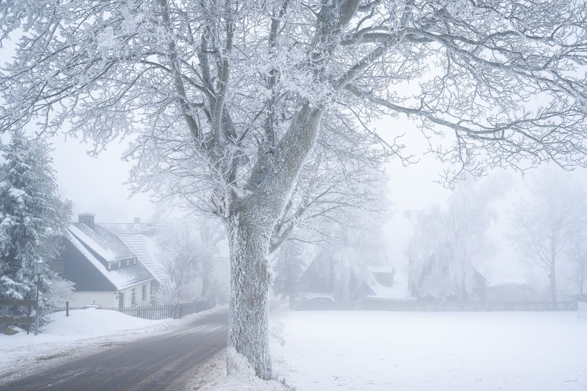 Winter im Erzgebirge