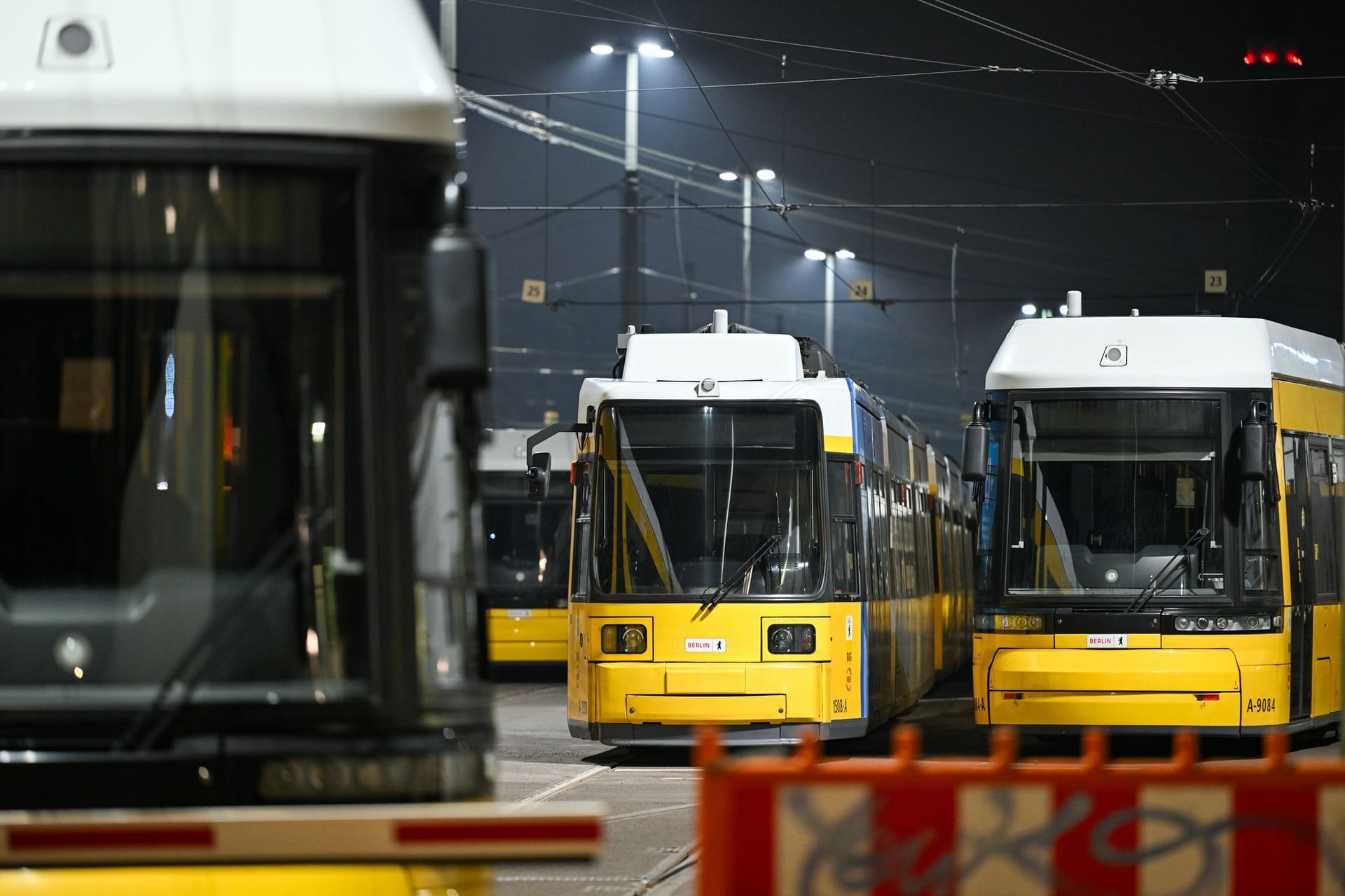 Warnstreik bei den Berliner Verkehrsbetrieben