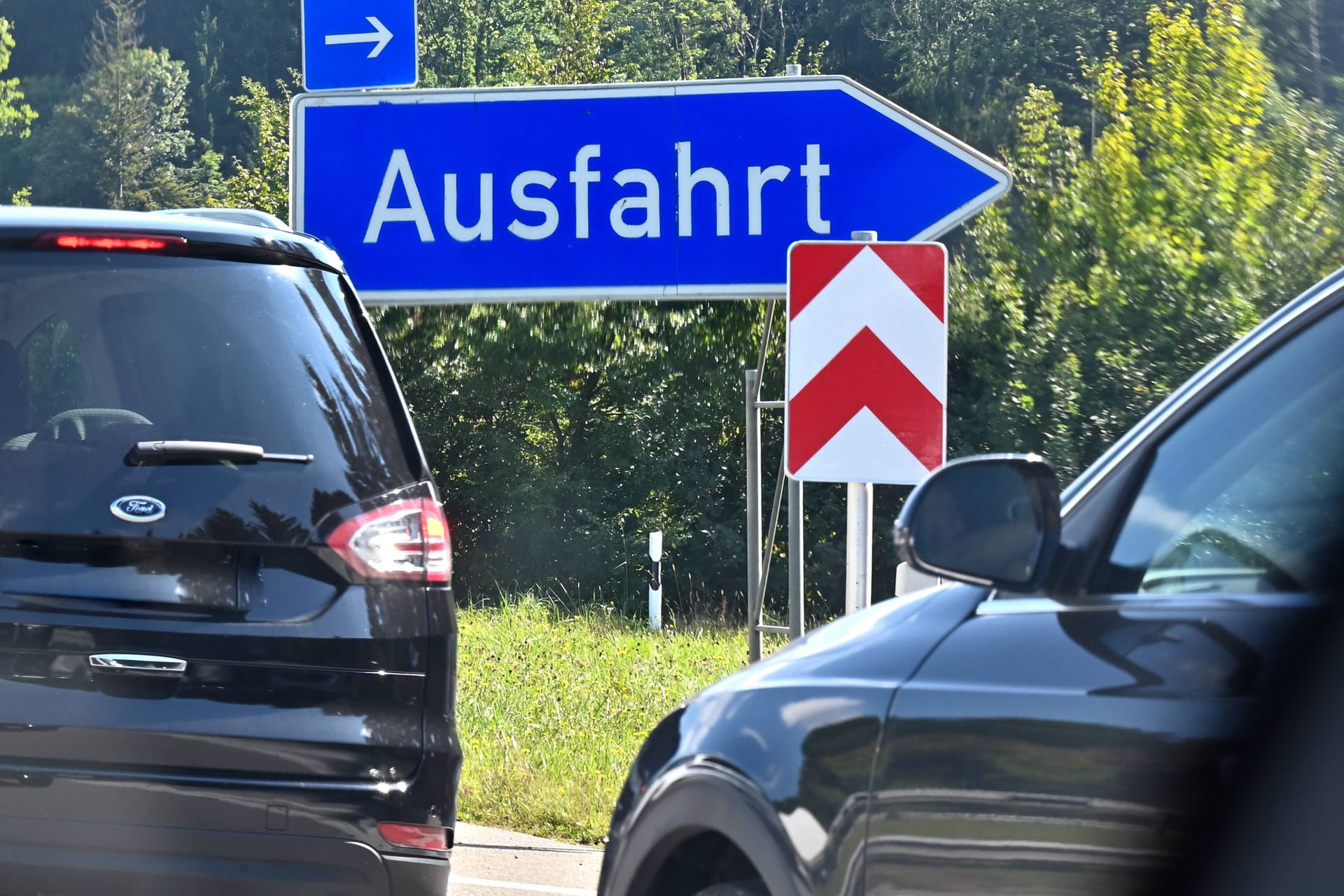 Autobahn-Ausfahrt: Fehler können teuer werden.