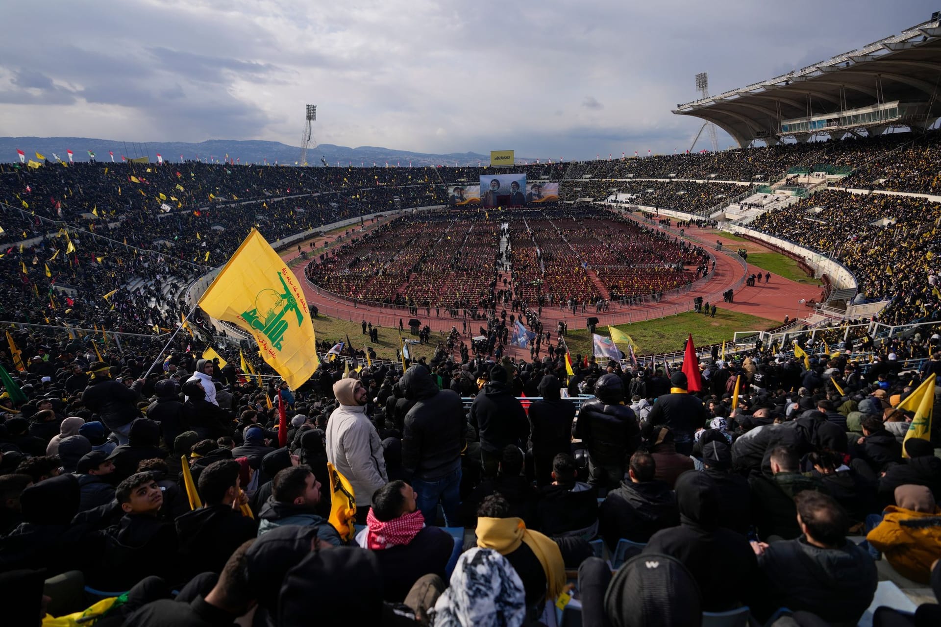 Beerdigung von Hisbollah-Anführer Nasrallah in Beirut