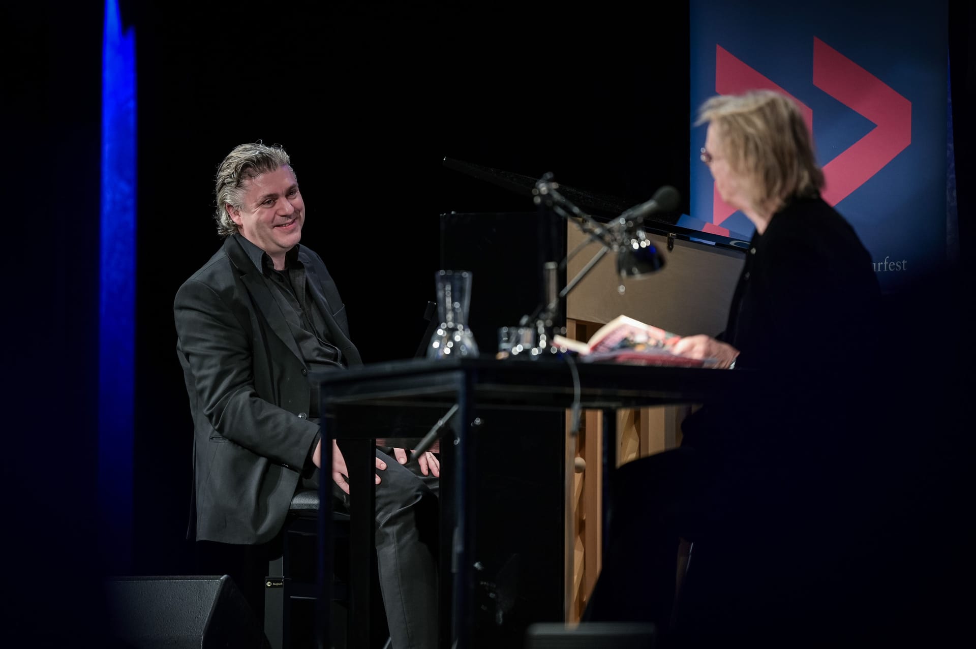 Marc-Aurel Floros und Elke Heidenreich: Die beiden lieben sich seit 20 Jahren.