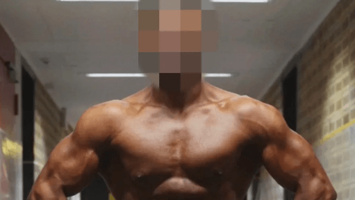 Farhad N. bringt sich als Bodybuilder in Szene. In den sozialen Netzwerken präsentierte er sich als Sportler und Luxus-Liebhaber.