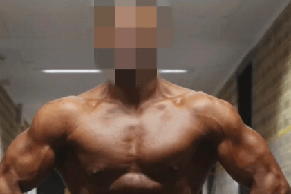 Farhad N. bringt sich als Bodybuilder in Szene. In den sozialen Netzwerken präsentierte er sich als Sportler und Luxus-Liebhaber.