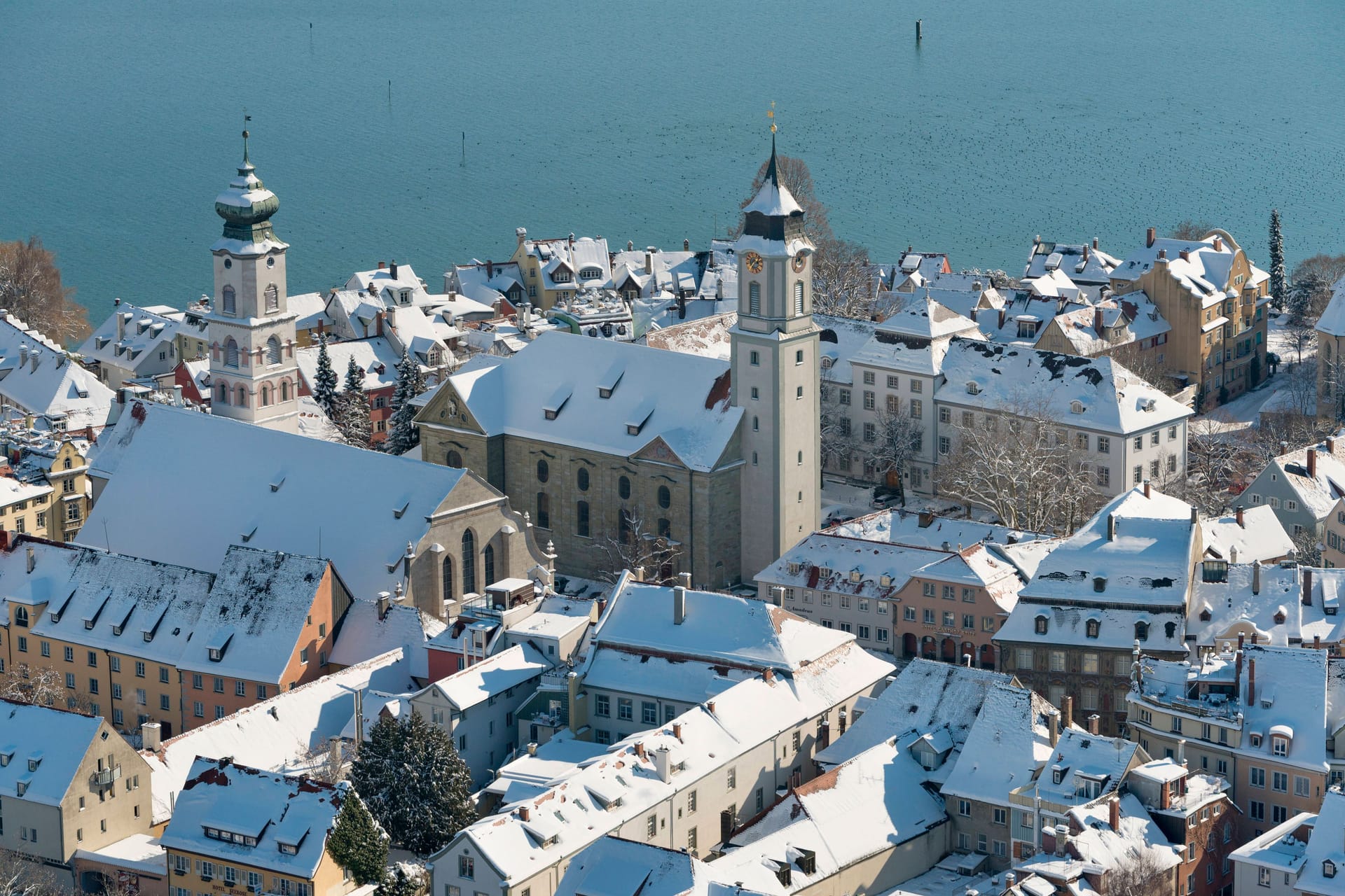 In Lindau am Bodensee wurde am 12. Februar der höchste Mittelwert des PM2,5-Feinstaub-Durchschnittswert gemessen.