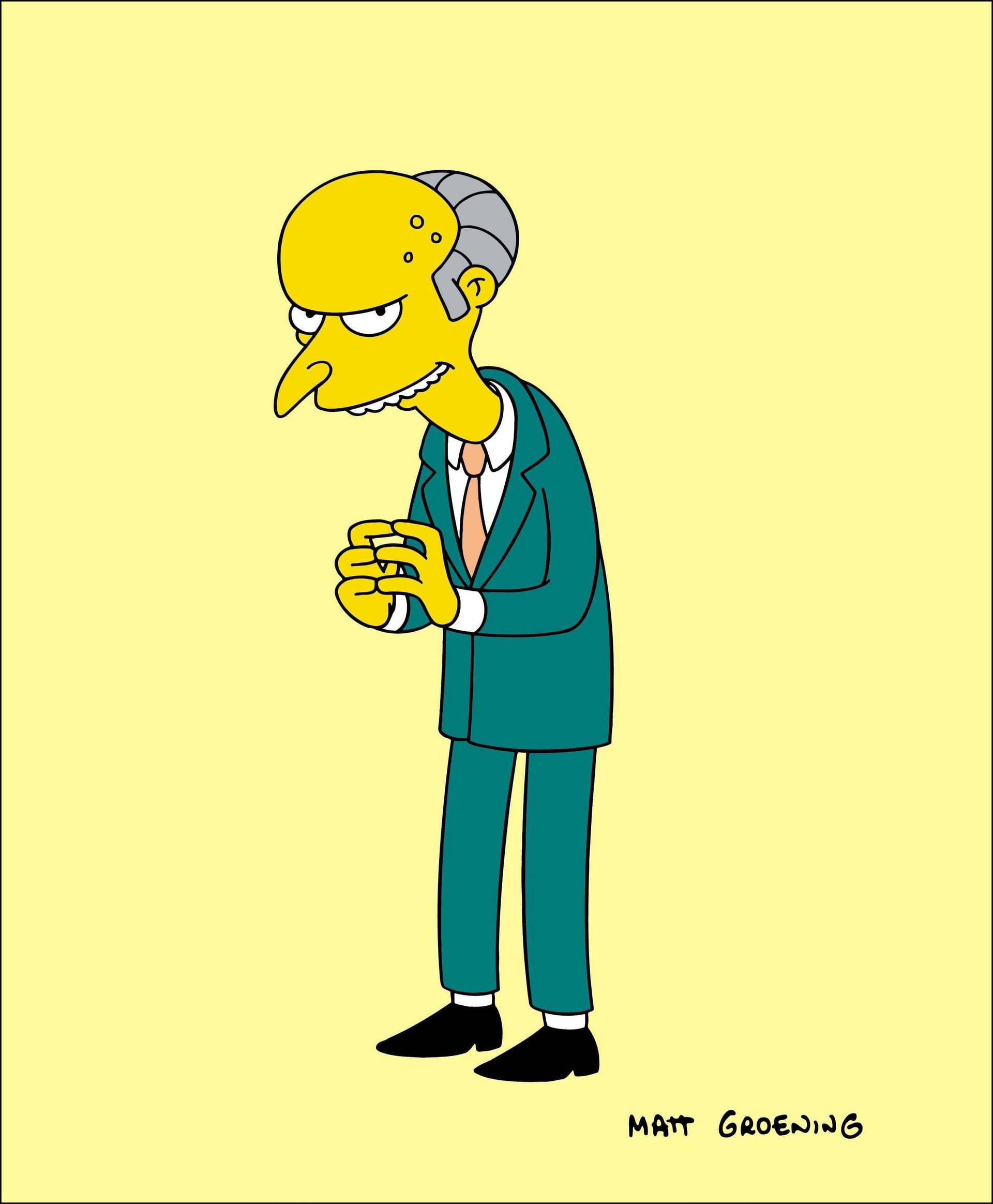 C. Montgomery Burns: Eine gewisse Ähnlichkeit zu Merz ist vorhanden.