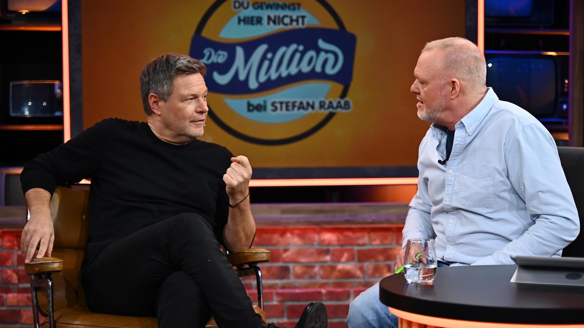 Robert Habeck: Der Bundeswirtschaftsminister ist zu Gast bei Stefan Raab.