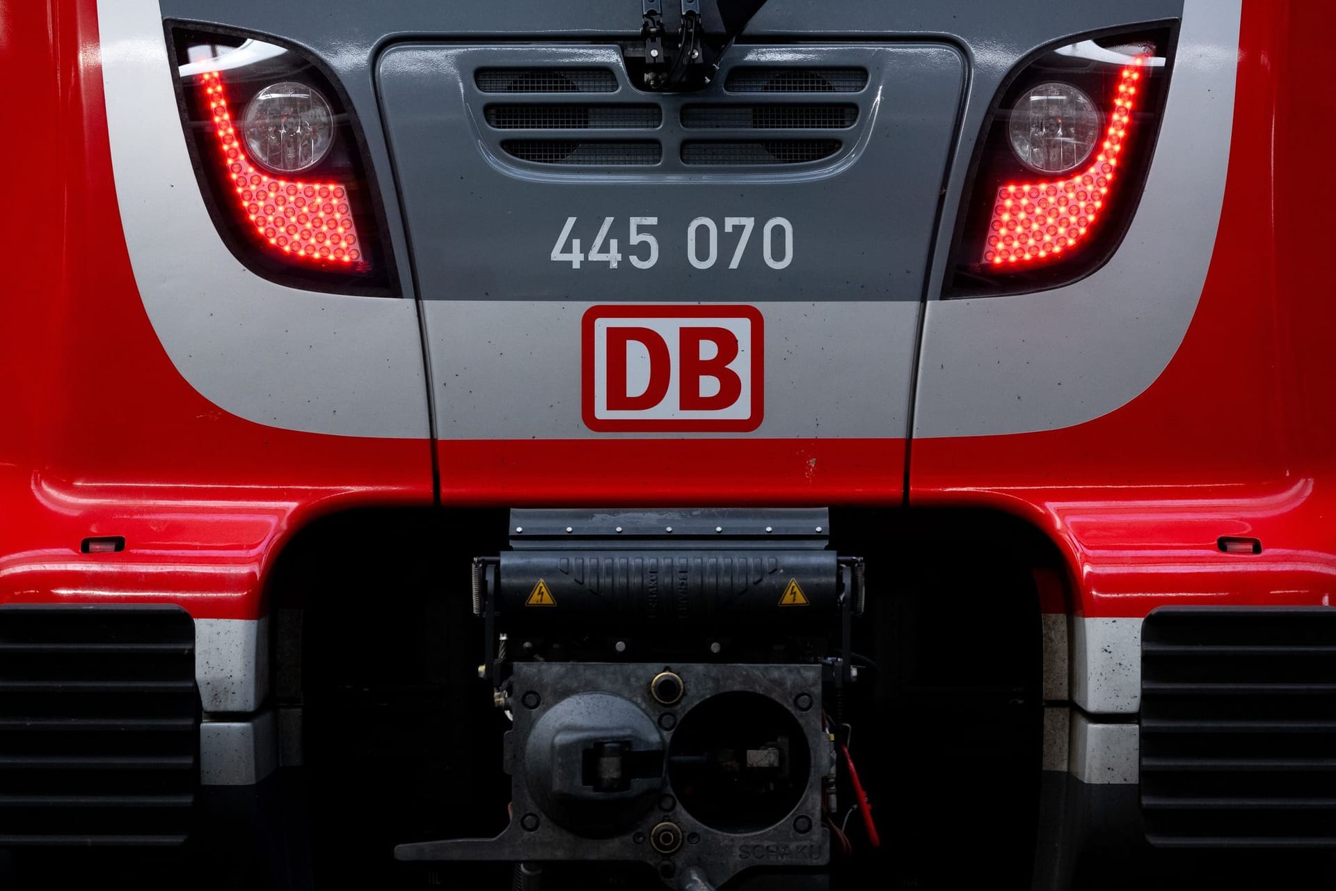 Ein Zug der Deutschen Bahn