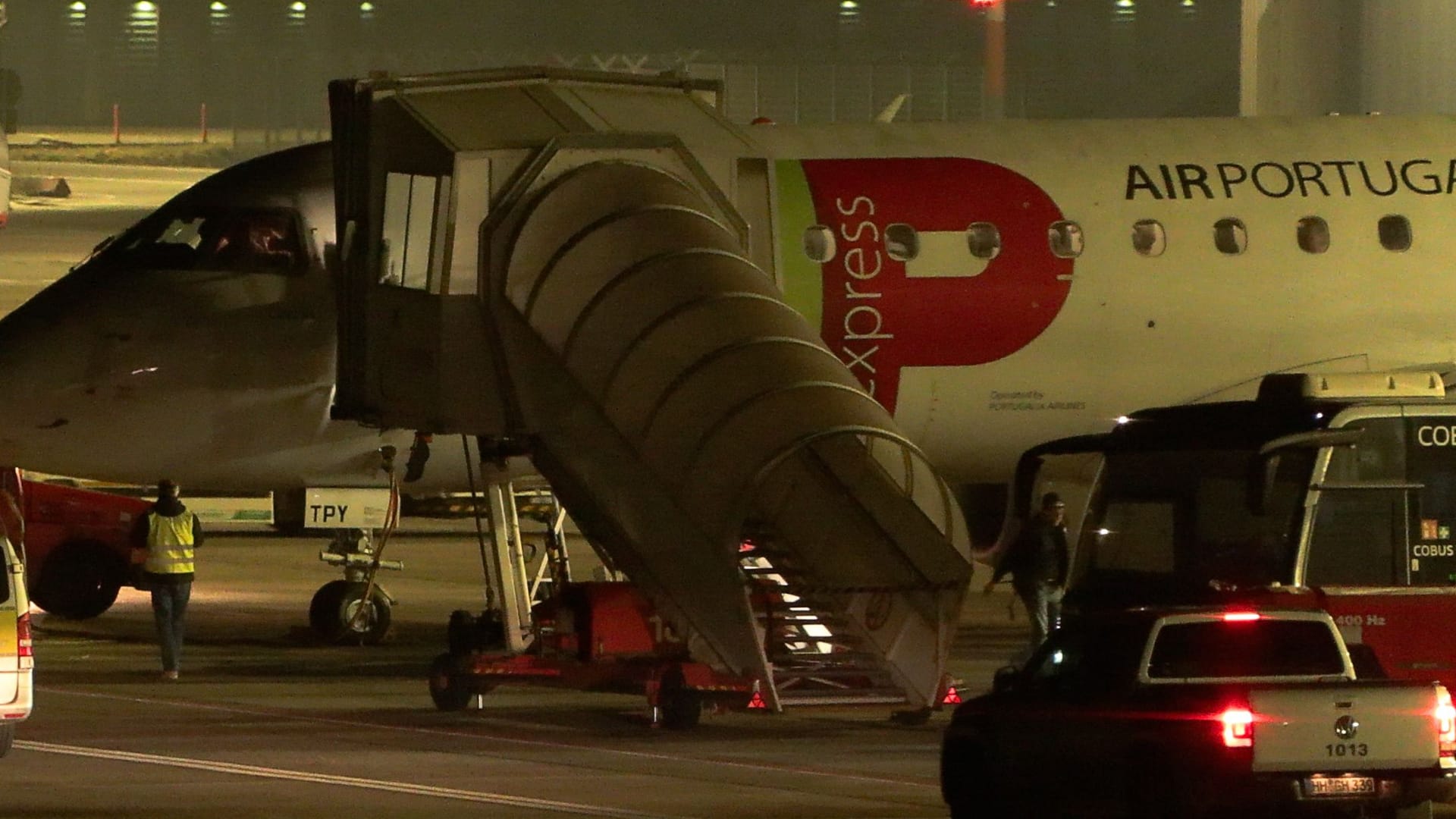 Am Abend musste wohl eine Maschine am Flughafen Hamburg notlanden.