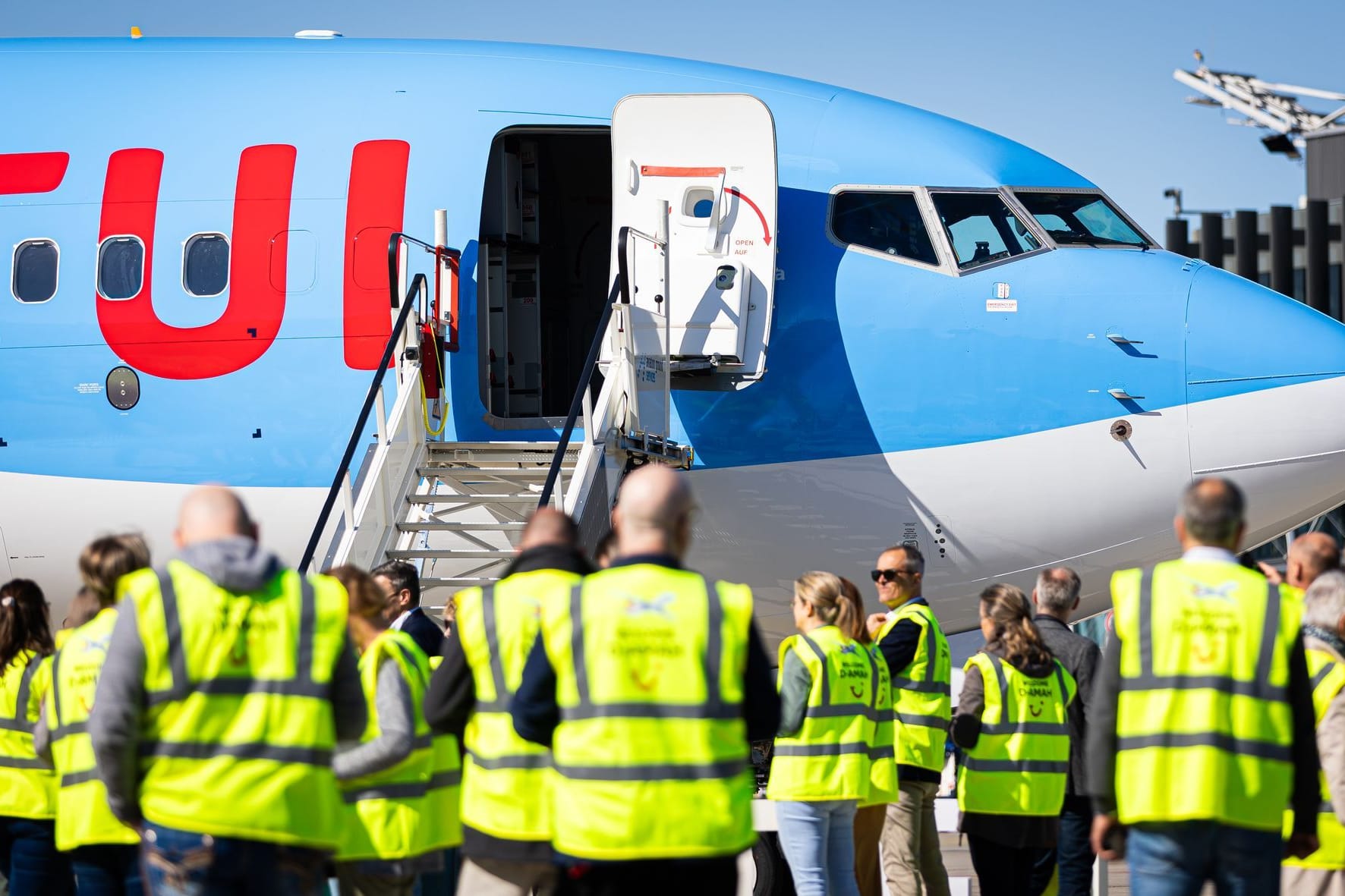 50 Jahre Tuifly - Maschine in Sonderlackierung