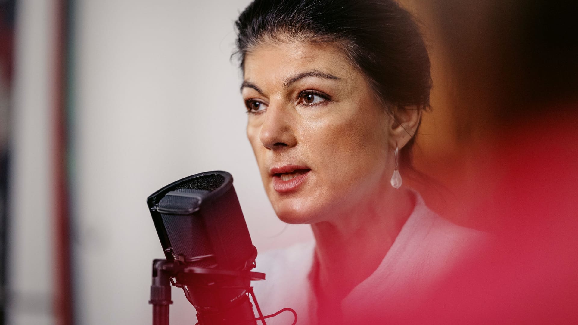 Sahra Wagenknecht (Archivbild): EU-Länder sind für sie Zahlmeister beim Wiederaufbau der Ukraine.