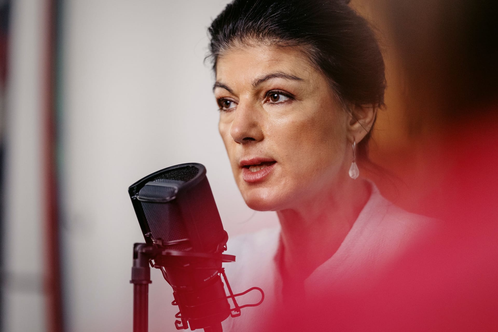 Sahra Wagenknecht (Archivbild): EU-Länder sind für sie Zahlmeister beim Wiederaufbau der Ukraine.