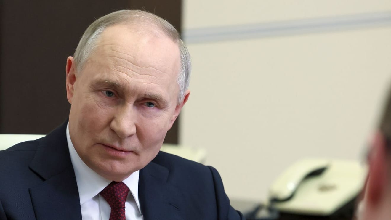 Wladimir Putin: Die Inflation in Russland ist hoch.