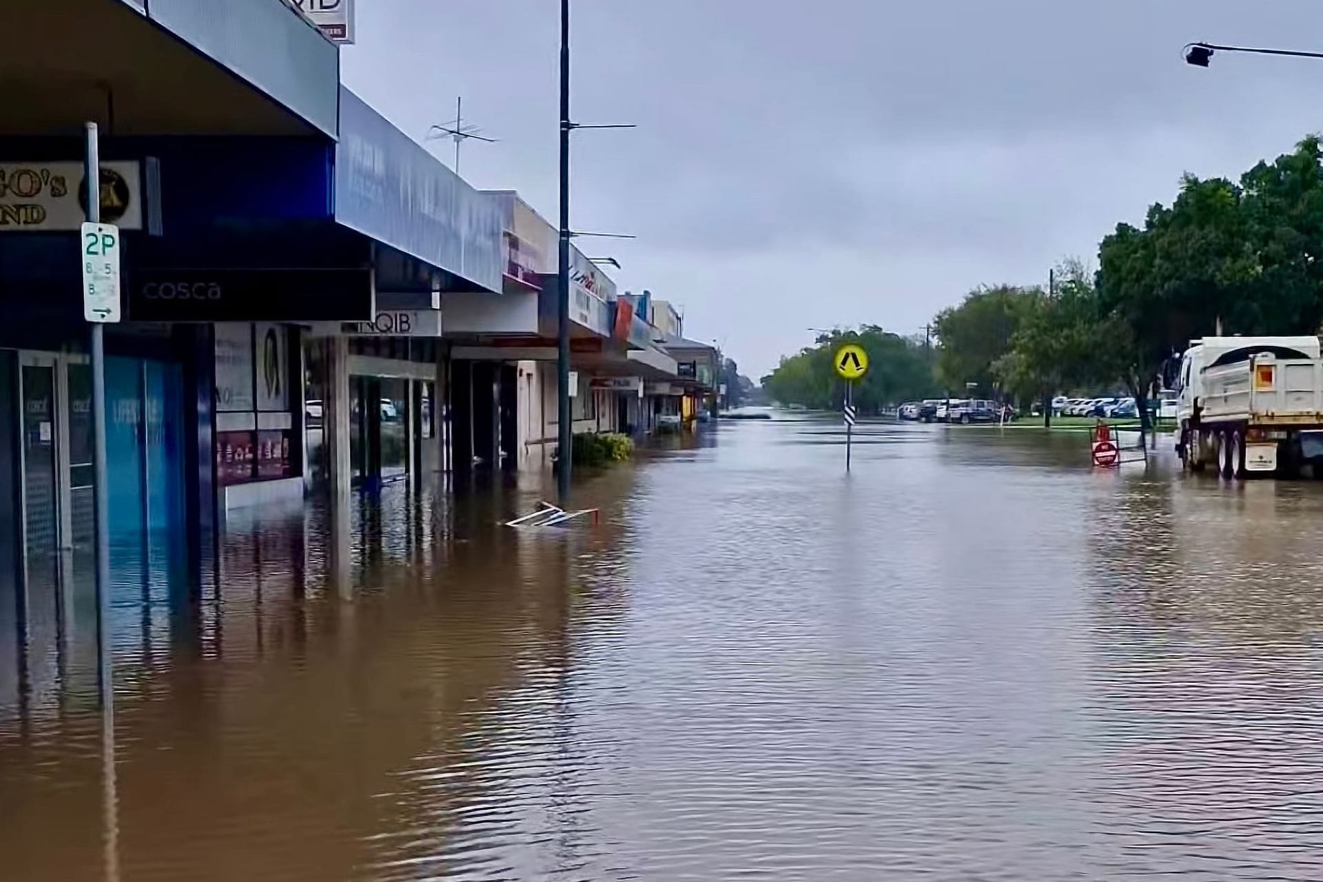 Überschwemmungen in Australien - Queensland