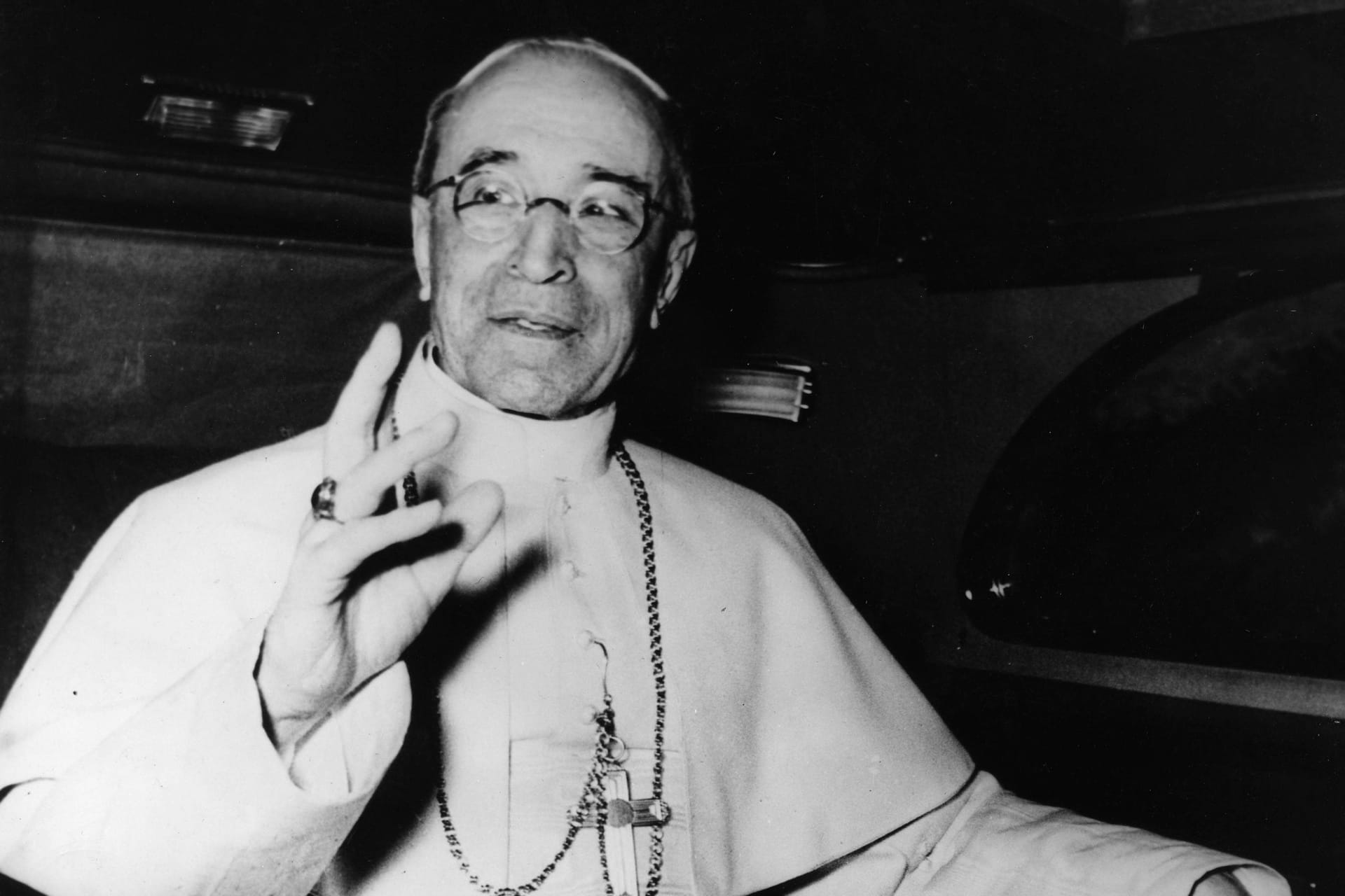 Papst Pius XII., hier auf einer Aufnahme aus dem Jahr 1956.