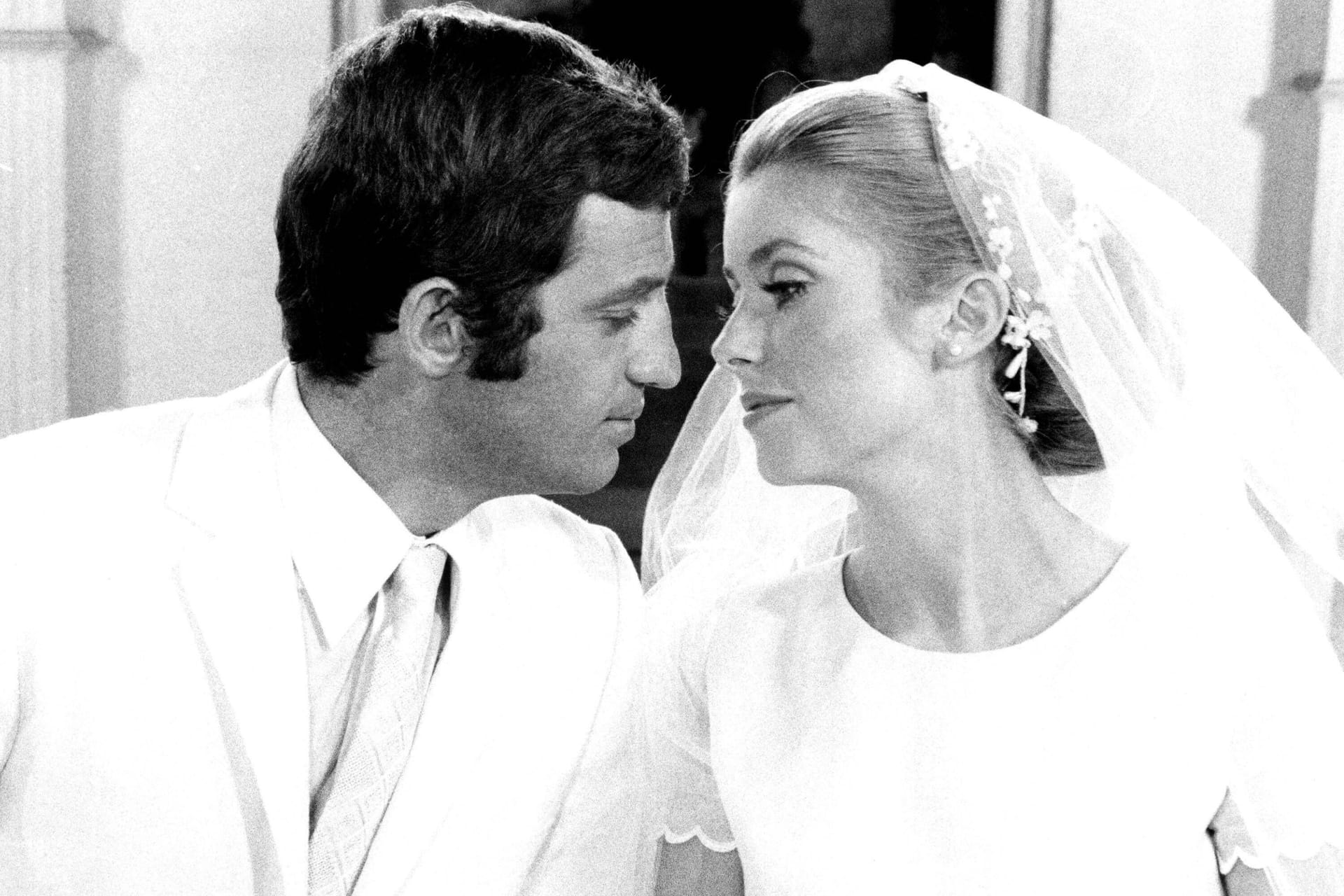 Jean-Paul Belmondo und Catherine Deneuve 1969 in "Das Geheimnis der falschen Braut".