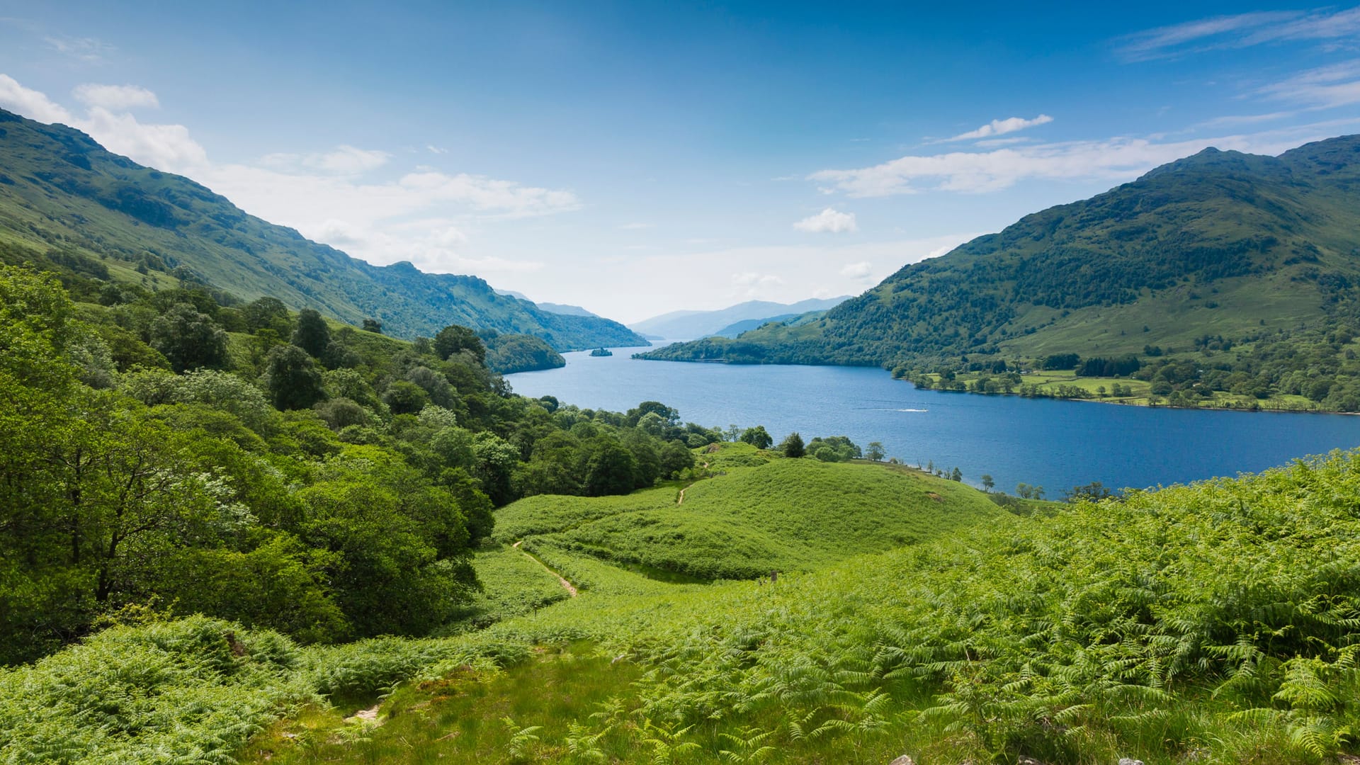 Loch Lomond: Der West Highland Way führt durch Schottlands wilde Natur.