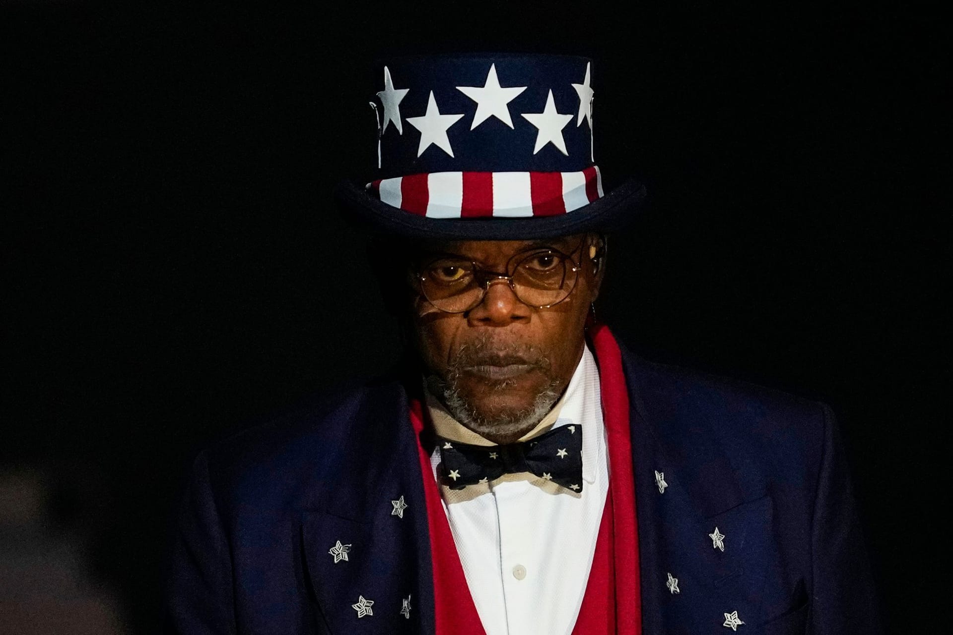 Persiflage auf eine amerikanische Ikone: Samuel L. Jackson als Uncle Sam.